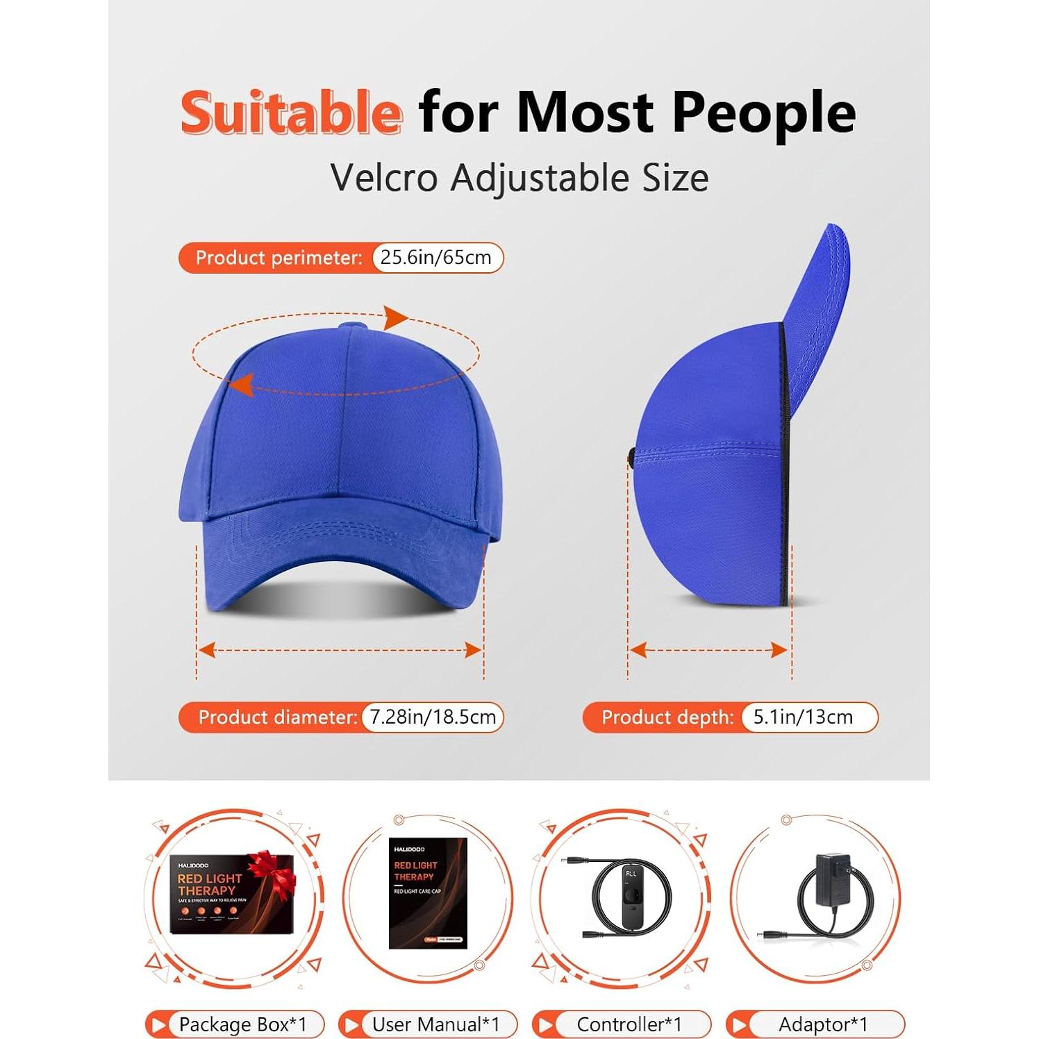 Terapia de Luz Roja HALIDODO 660nm y 850nm con Temporizador