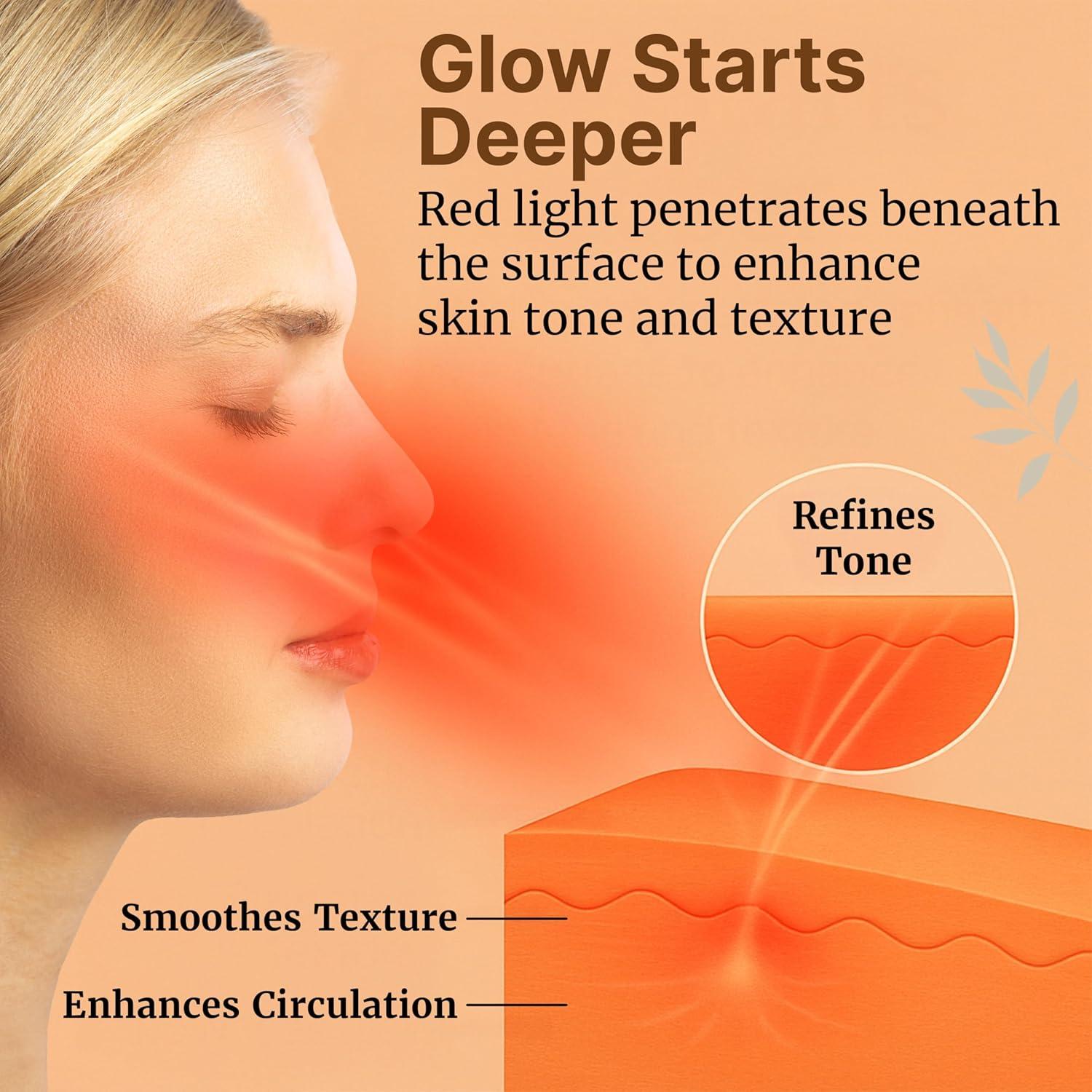 Máscara LED Rejuvmask para Cara y Cuello - Ligera 0.54 kg