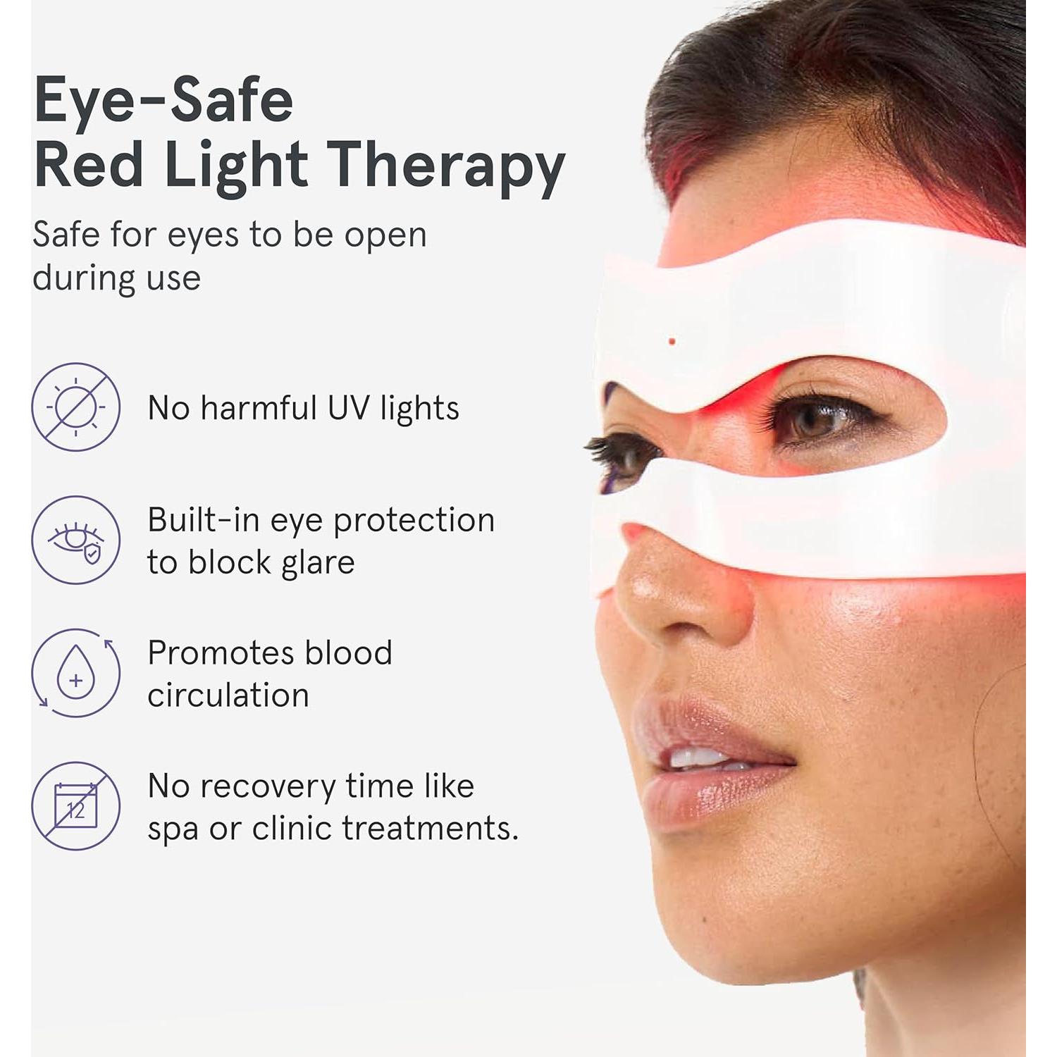 Máscara de Ojos iRestore con 180 LEDs y Luz Infrarroja