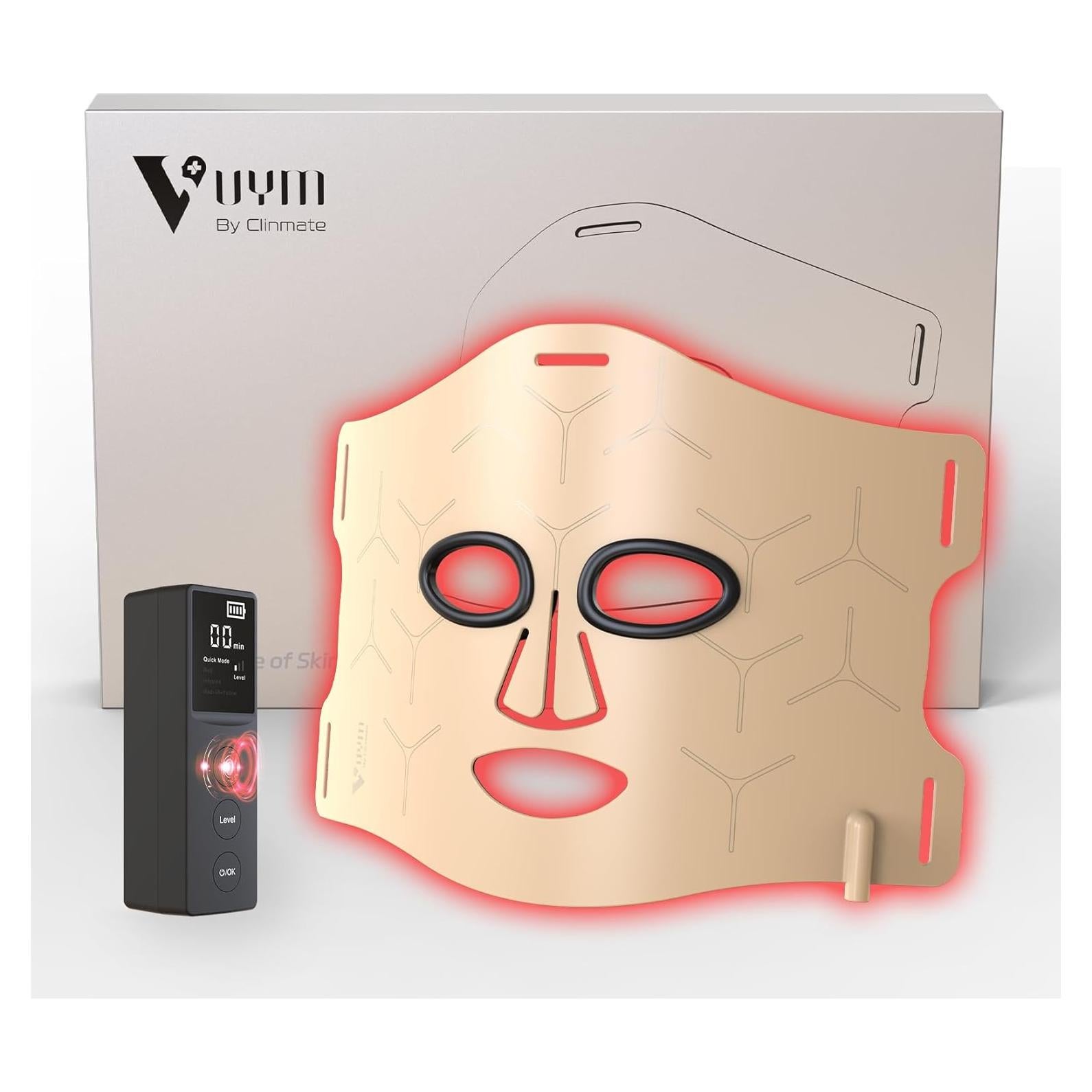 Máscara de Terapia de Luz Infrarroja VYM - Cuidado Facial 130g