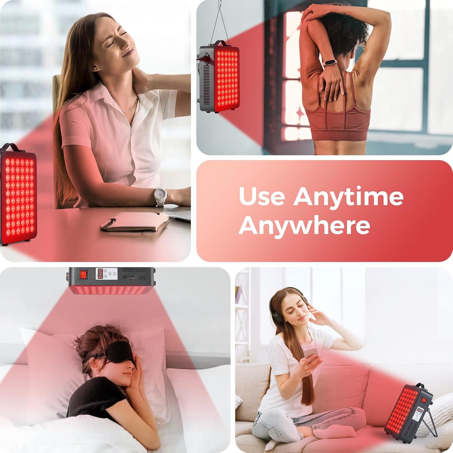 Panel de Terapia de Luz Roja Rltrelax 300W 660nm 850nm