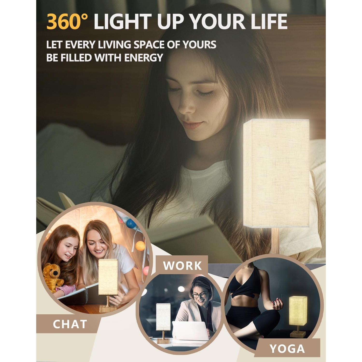 Lámpara de Terapia de Luz Solar FARRIDE 10000 Lux Ajustable