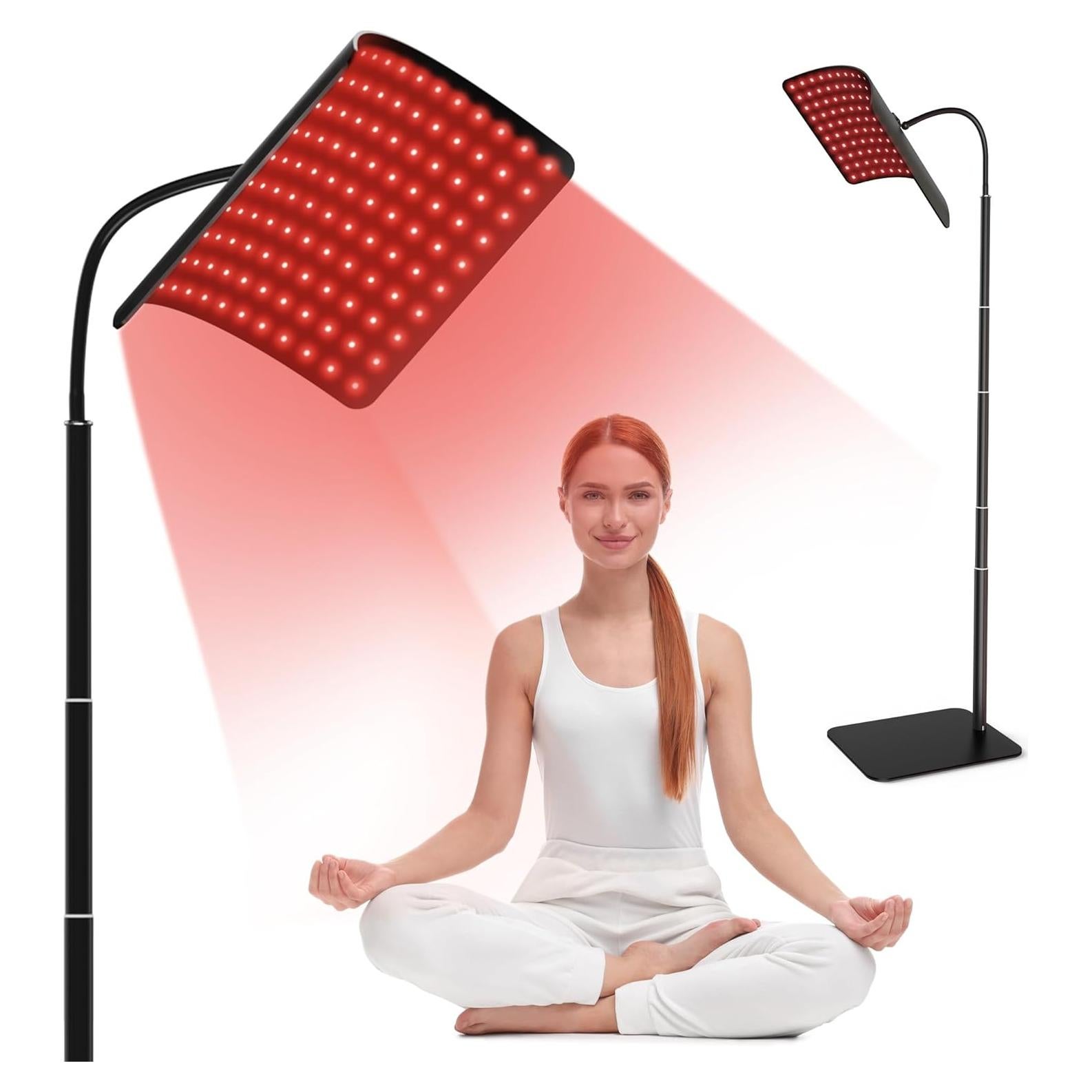 Panel de Terapia de Luz Roja CMICE 660nm y 850nm con Soporte