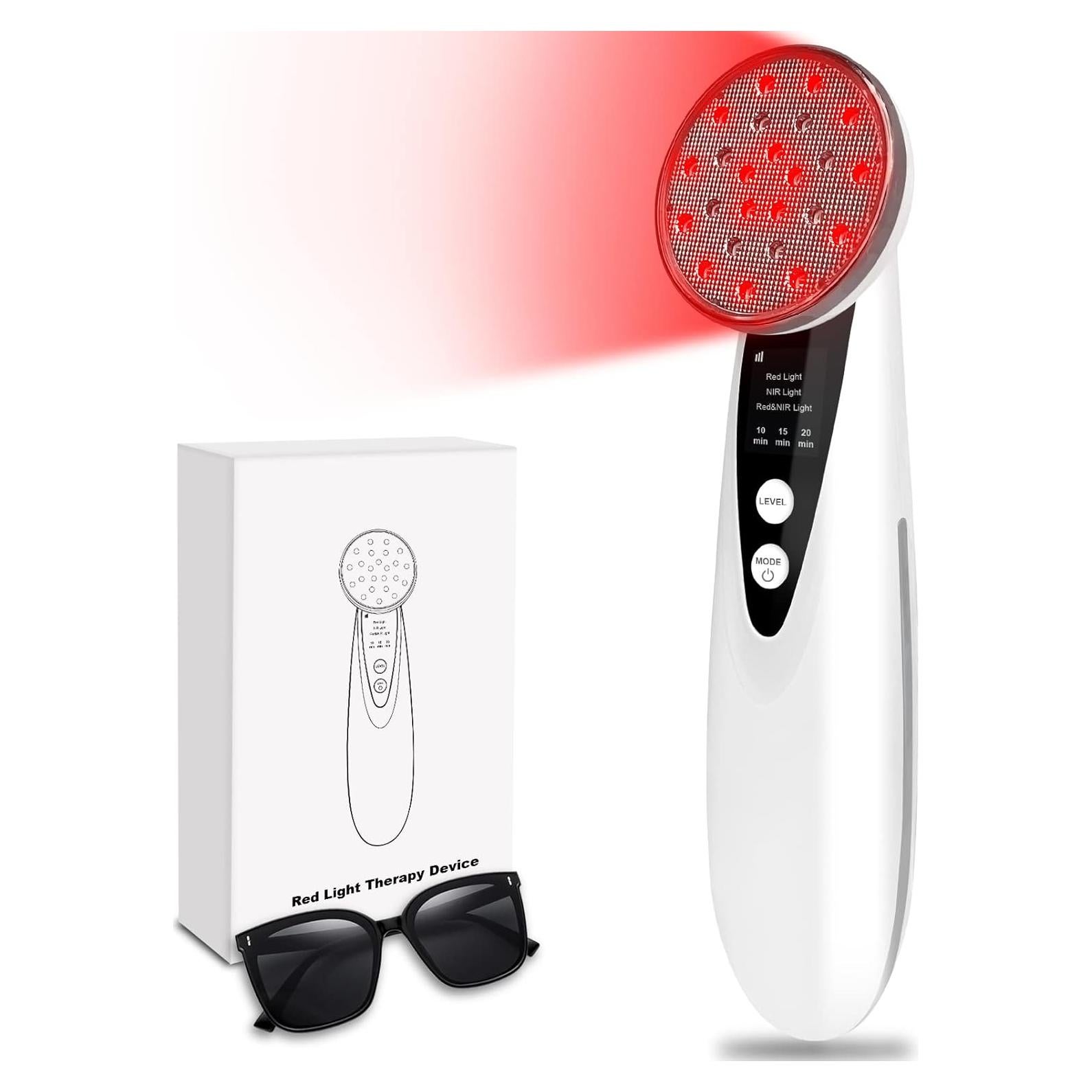 Terapia de Luz Roja Portátil Hottoerak 660nm 850nm para Mascotas