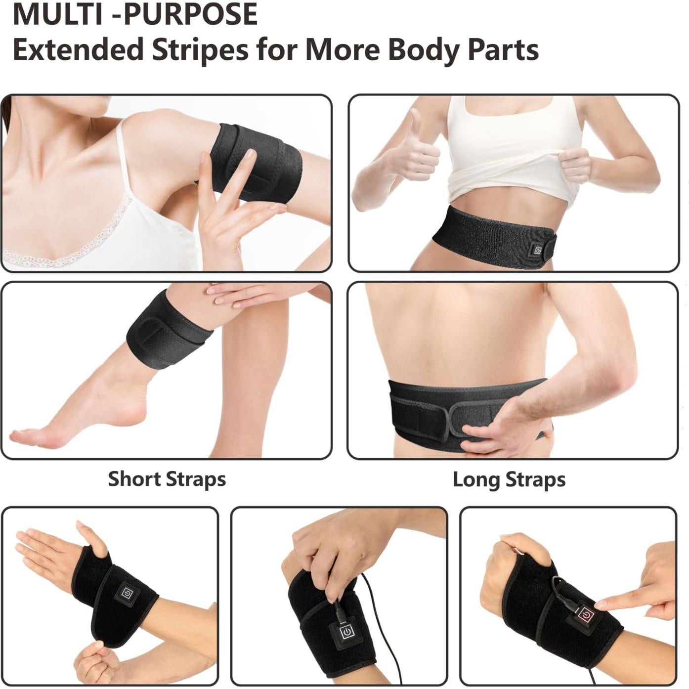 Cinta de Terapia de Luz Roja e Infrarroja Xiamen RLT-48 para Alivio del Dolor