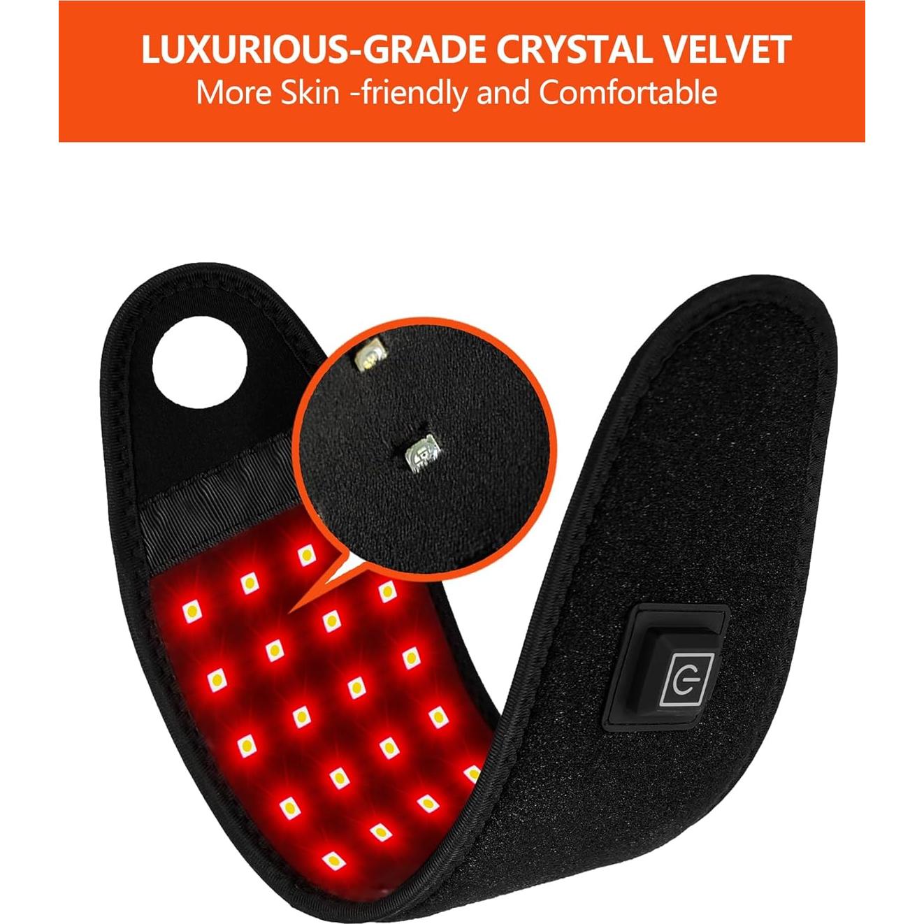 Cinta de Terapia de Luz Roja e Infrarroja Xiamen RLT-48 para Alivio del Dolor