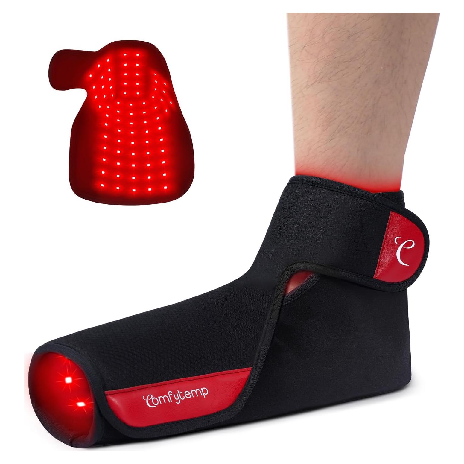Terapia de Luz Roja Inalámbrica Comfytemp 5000mAh para Pie