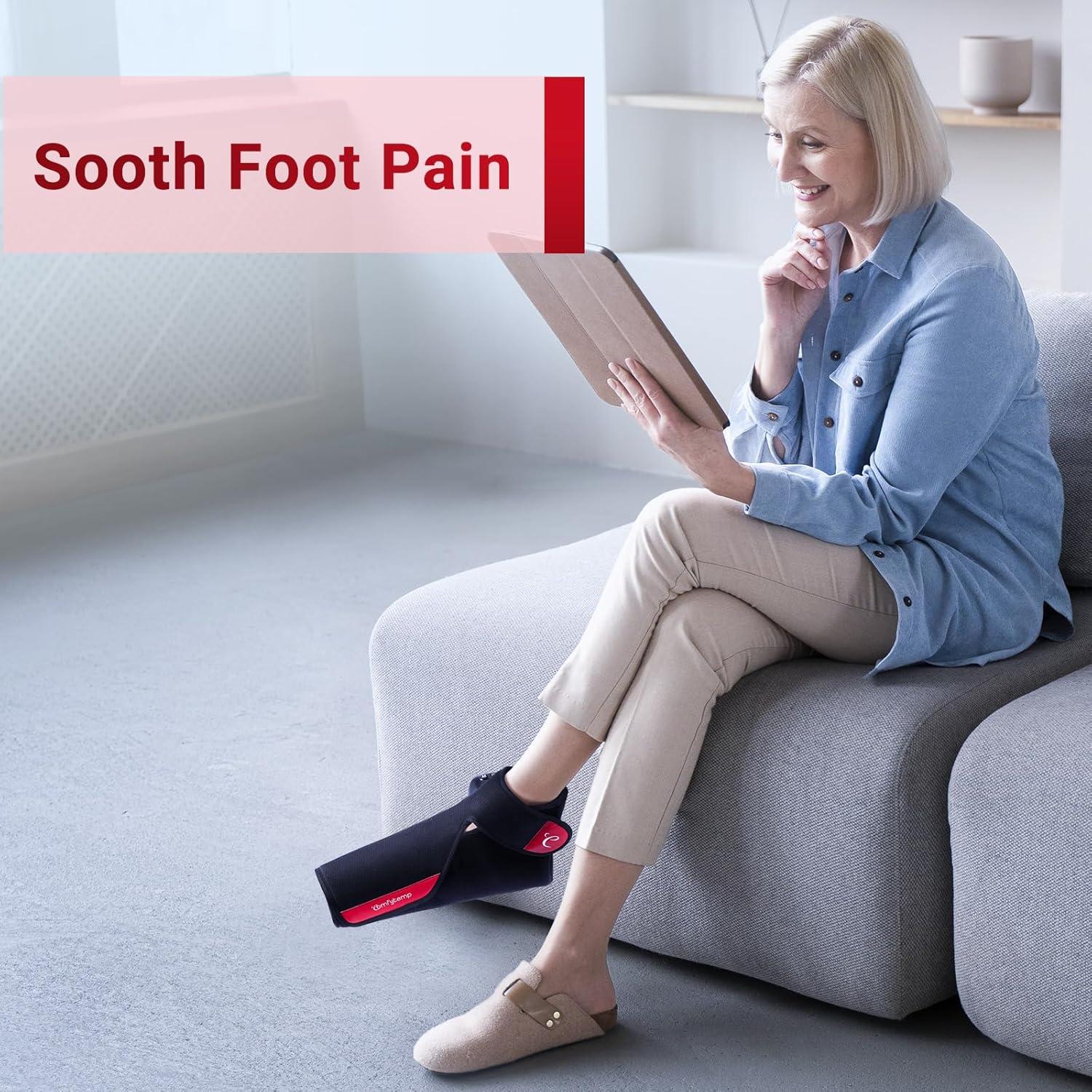 Terapia de Luz Roja Inalámbrica Comfytemp 5000mAh para Pie