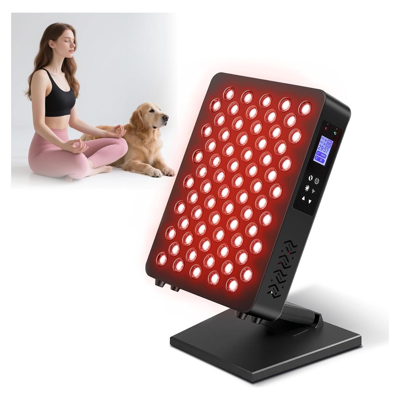 Panel de Terapia de Luz Roja IKONIW 70 LEDs 350W Ajustable