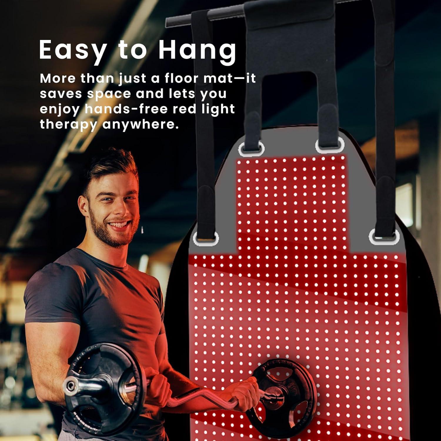 Alfombra de Terapia de Luz Roja Oiameen 188x85cm 1443 LEDs