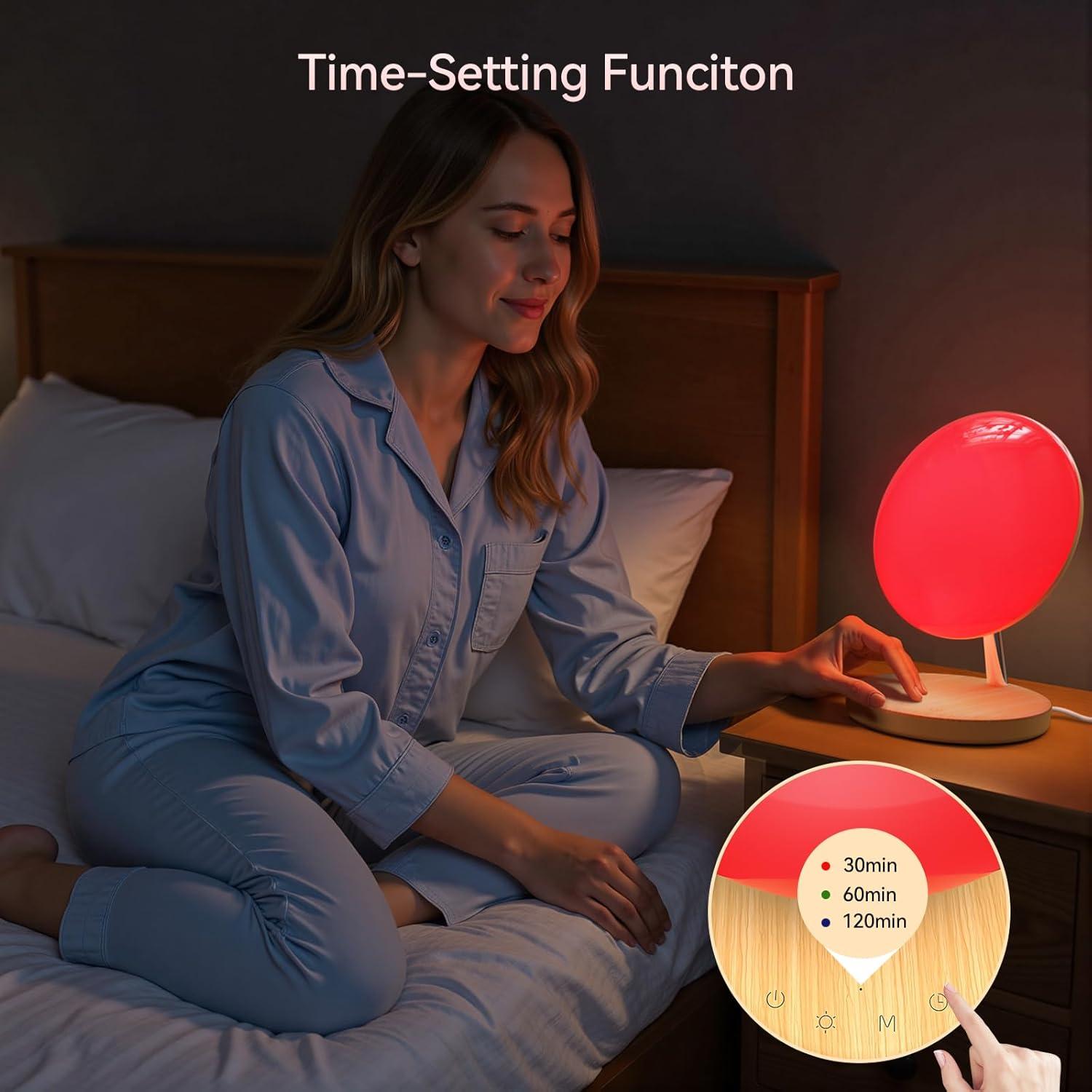 Lámpara de Terapia de Luz Roja COMSYNC RT012 670nm USB