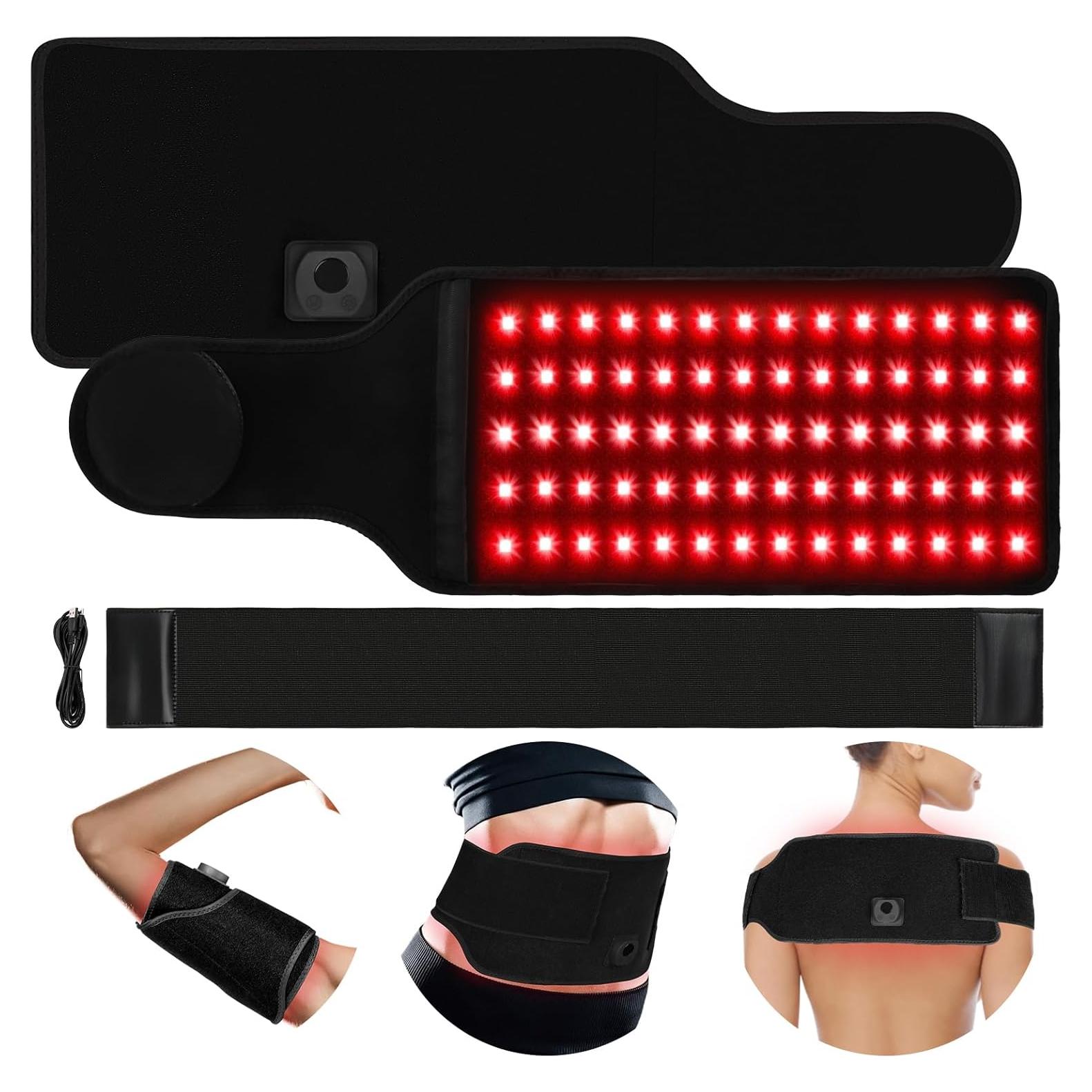 Alfombrilla de Terapia de Luz Roja LITDUCK 56x18 cm 70 LEDs