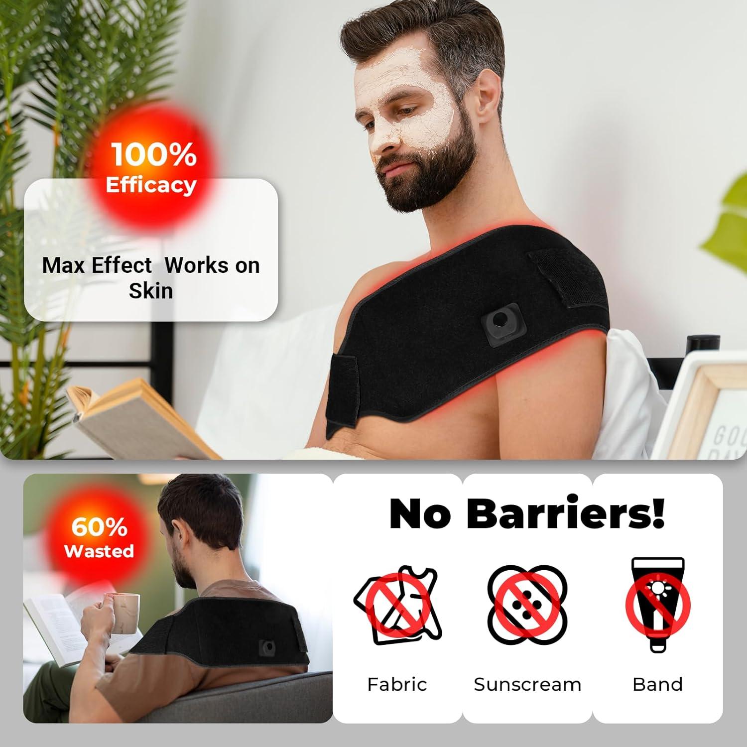 Alfombrilla de Terapia de Luz Roja LITDUCK 56x18 cm 70 LEDs