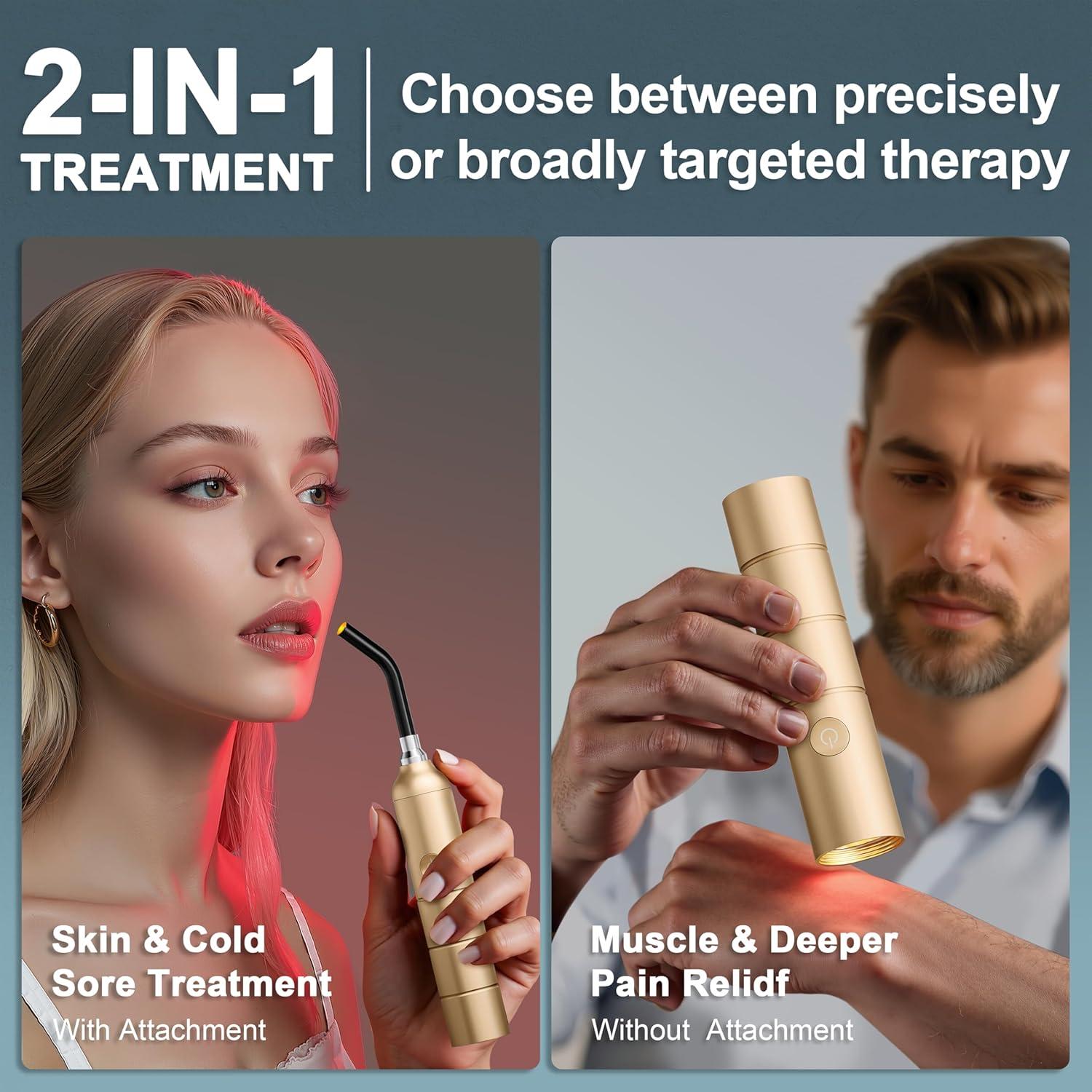 Luz de Terapia del Dolor RubraVive PTL Infrarroja 630-940nm