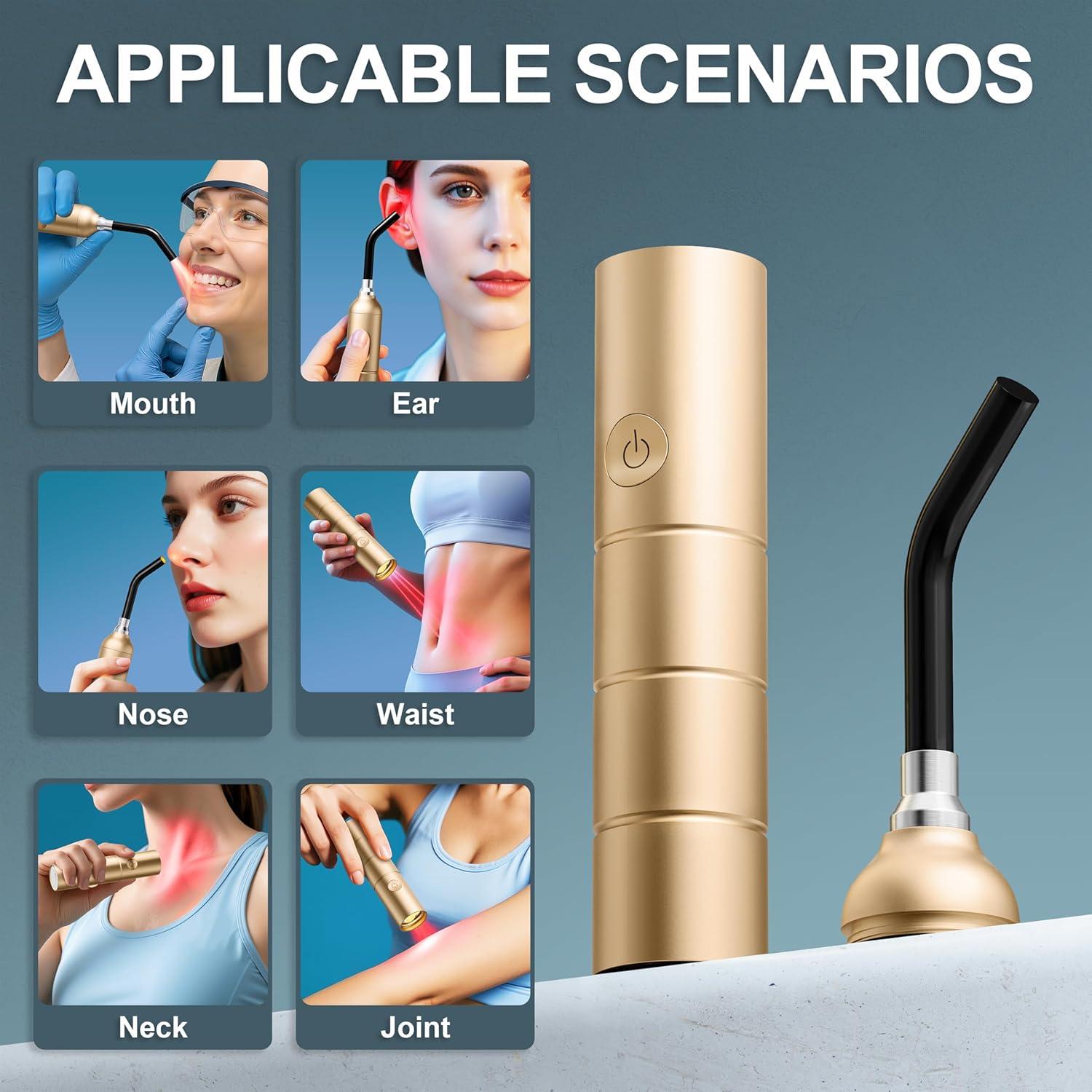 Luz de Terapia del Dolor RubraVive PTL Infrarroja 630-940nm