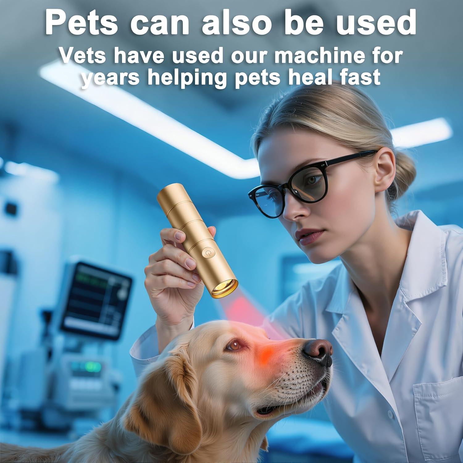 Luz de Terapia del Dolor RubraVive PTL Infrarroja 630-940nm