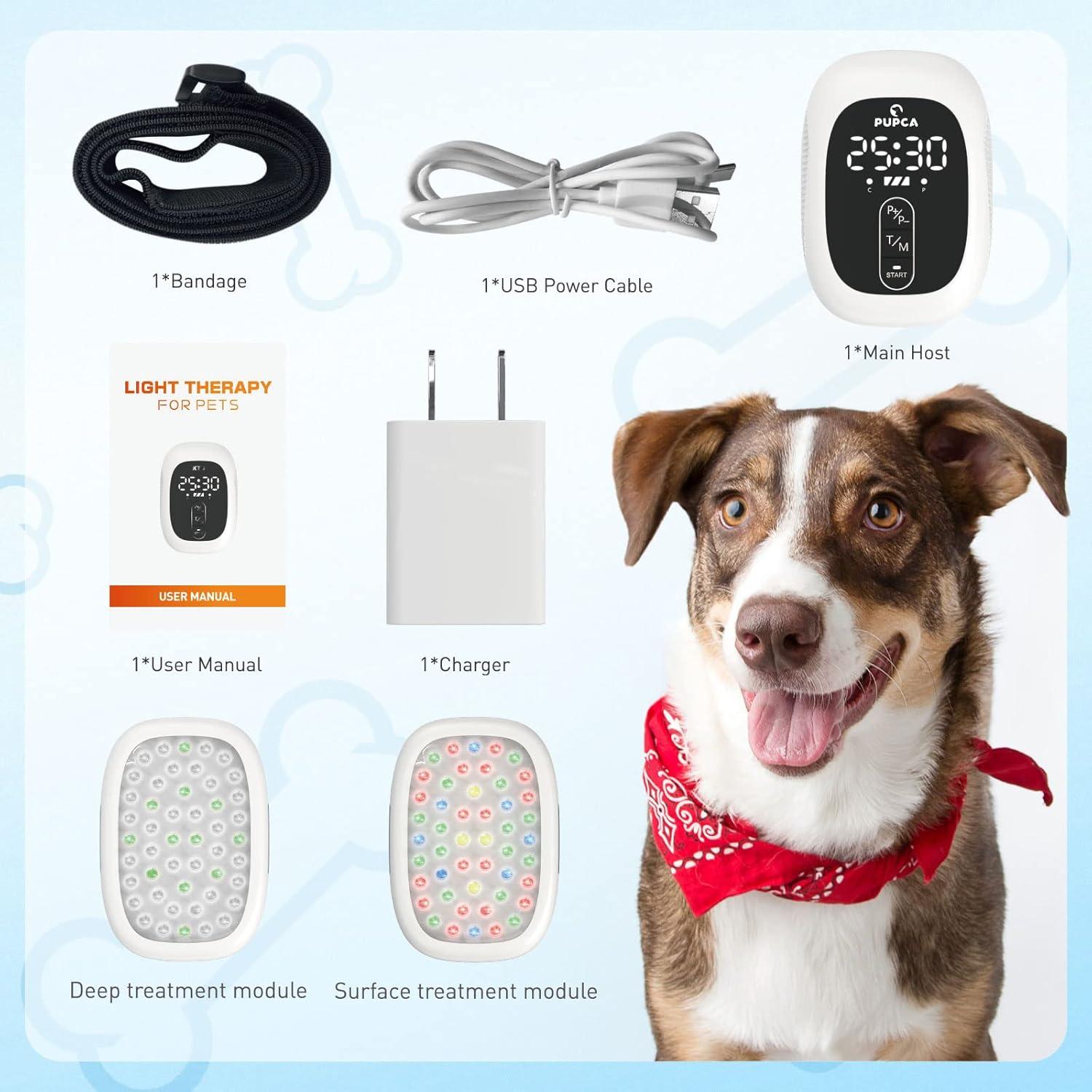 Terapia de Láser Frío PUPCA para Perros - Alivio Dolor Articular