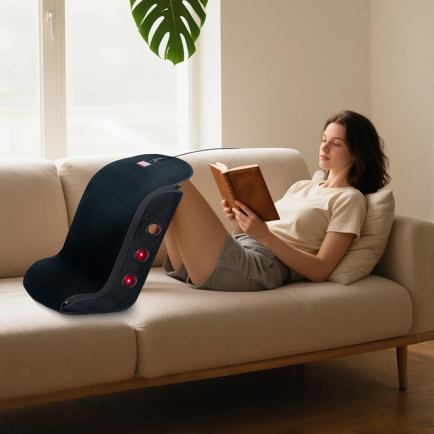 Terapia de Luz Roja Deerbaba para Pies y Piernas 420 LEDs