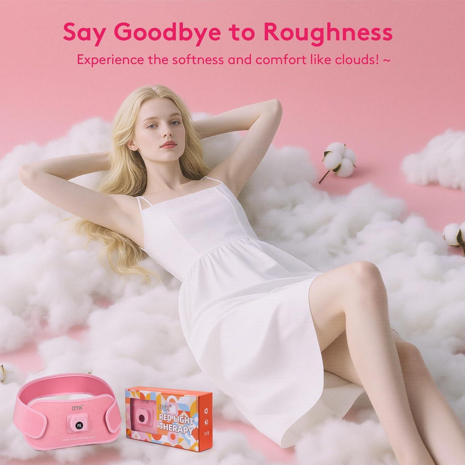 Cinturón Terapia Luz Roja UTK 850/660nm Alivio Dolor Articular