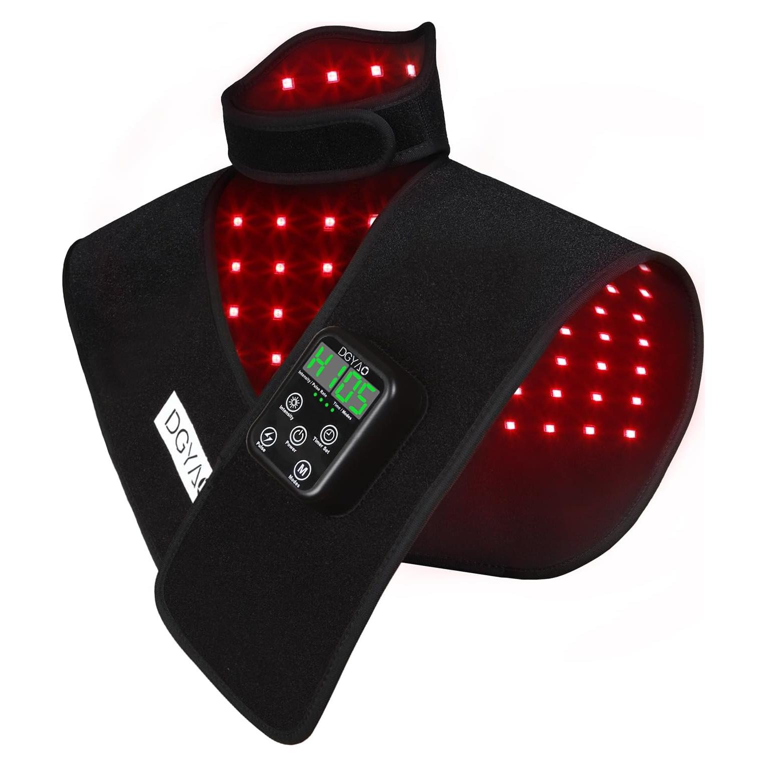 Terapia de Luz Roja Inalámbrica TUOYR para Cuello y Hombros