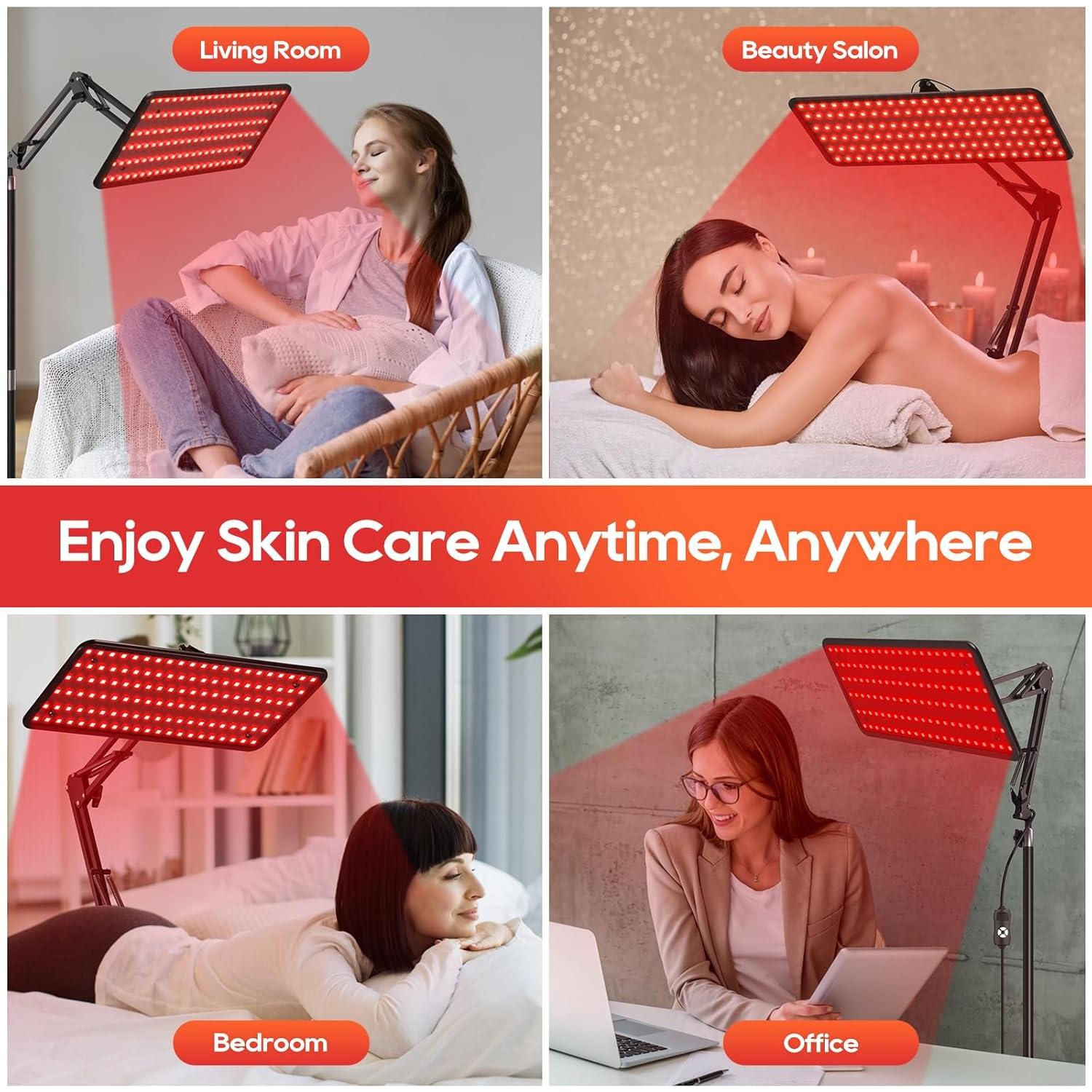 Terapia de Luz Roja BEICHEN 120 LED 660nm 850nm 940nm