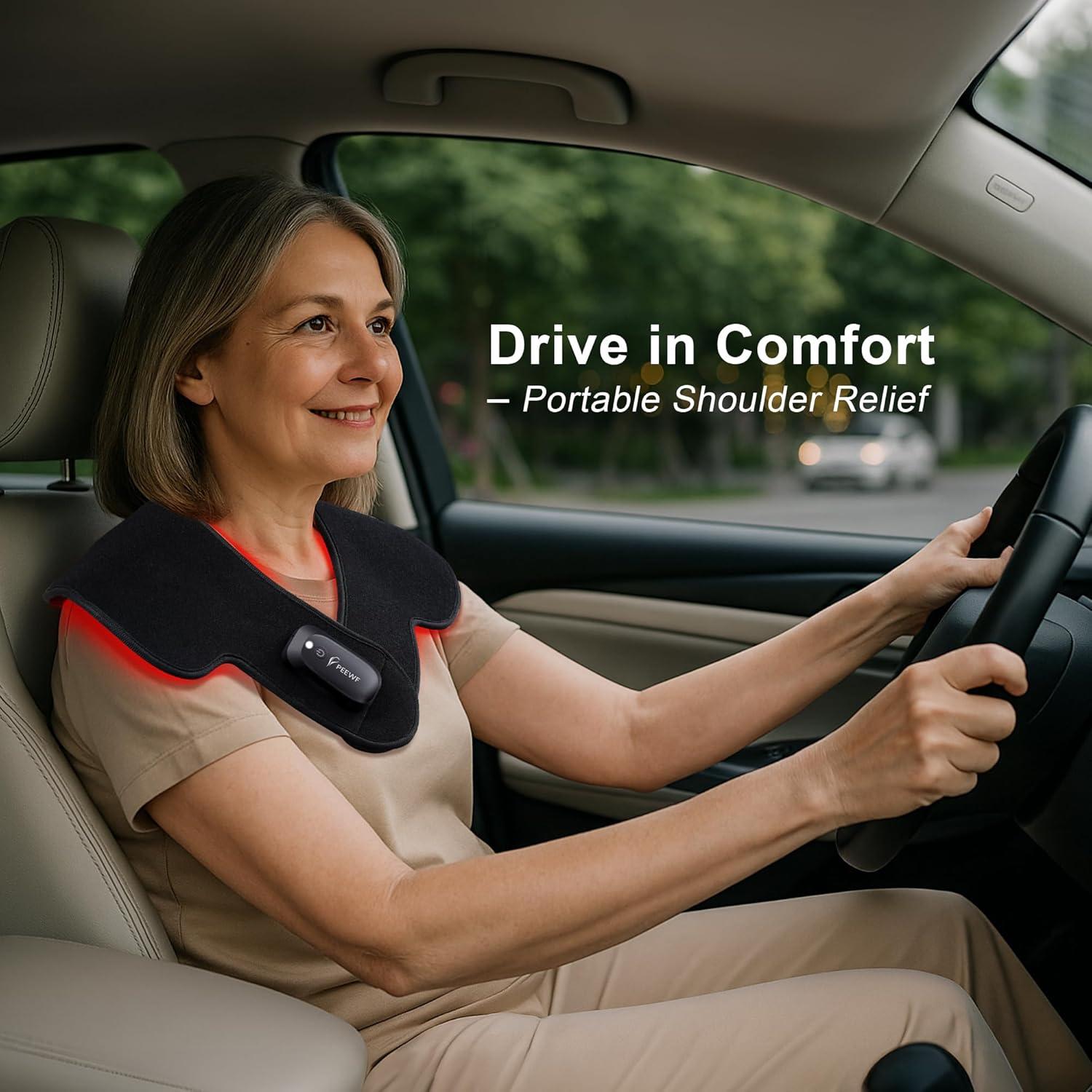 Almohadilla de Terapia de Luz PEEWF para Hombros 50x42cm