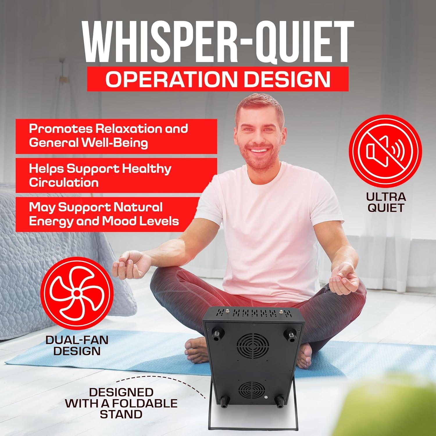 Panel de Terapia de Luz Roja VitaRay 360W - LED 660nm y 850nm