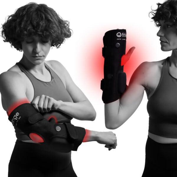 Envoltura Terapia Luz Roja Fringe para Rodilla y Tobillo 660nm 850nm