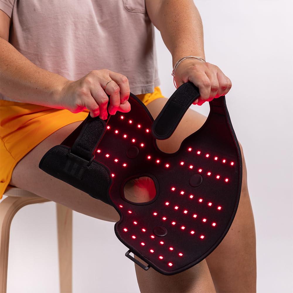 Envoltura Terapia Luz Roja Fringe para Rodilla y Tobillo 660nm 850nm