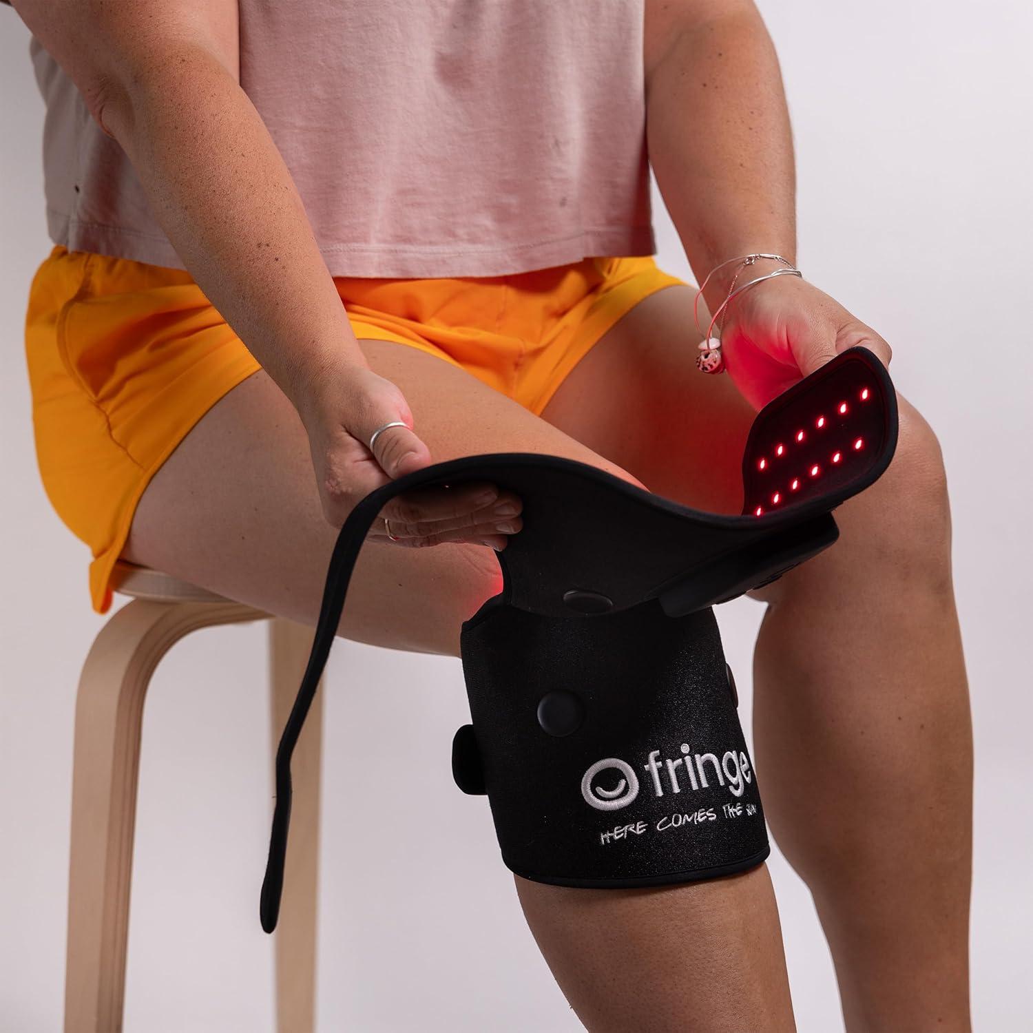 Envoltura Terapia Luz Roja Fringe para Rodilla y Tobillo 660nm 850nm