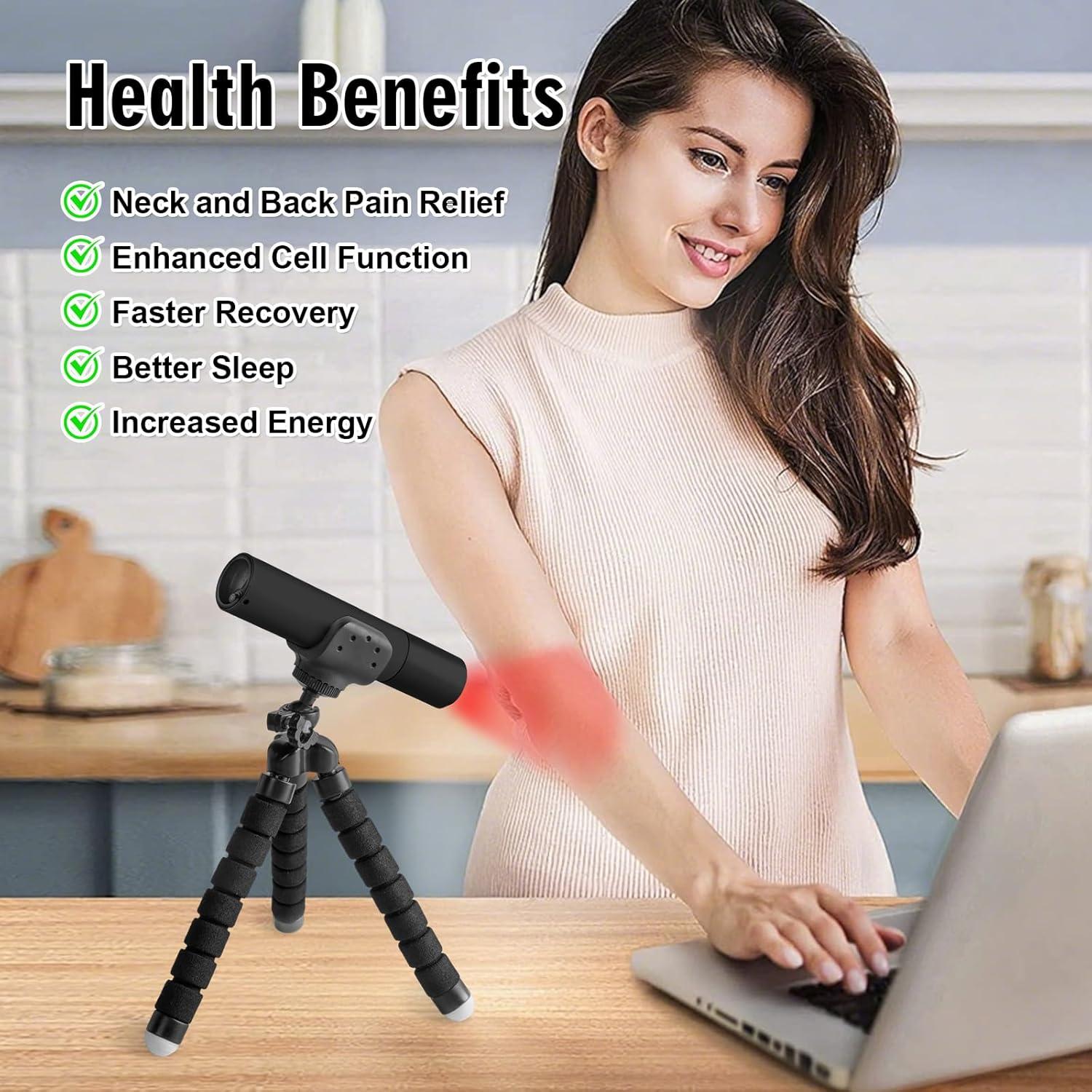 Antorcha de Terapia de Luz Roja FUIART para Alivio del Dolor