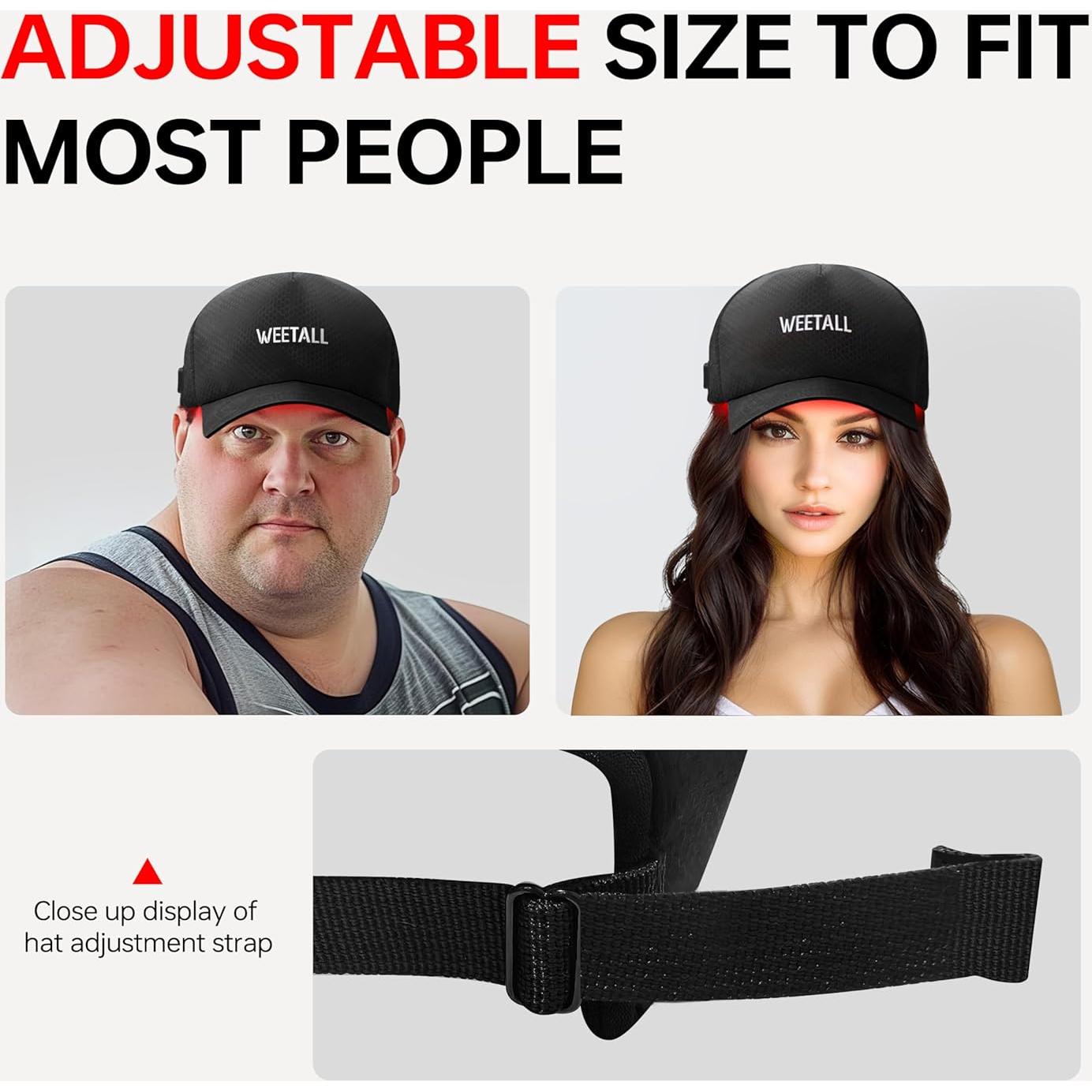 Gorro de Calor Inalámbrico WEETALL con Temporizador y Batería 2000mAh