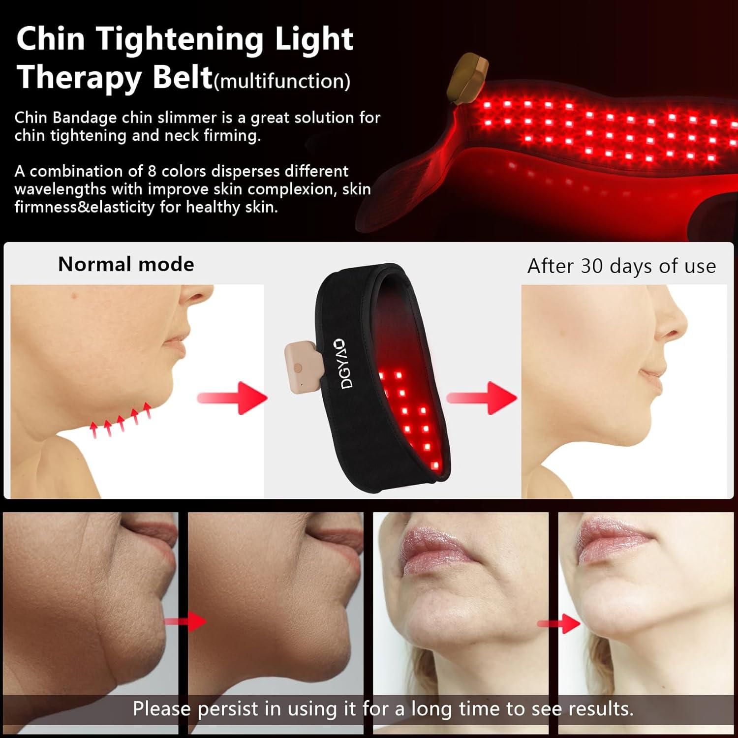 Cinturón de Terapia de Luz Roja Eicolorte 8 Colores Infrarrojo