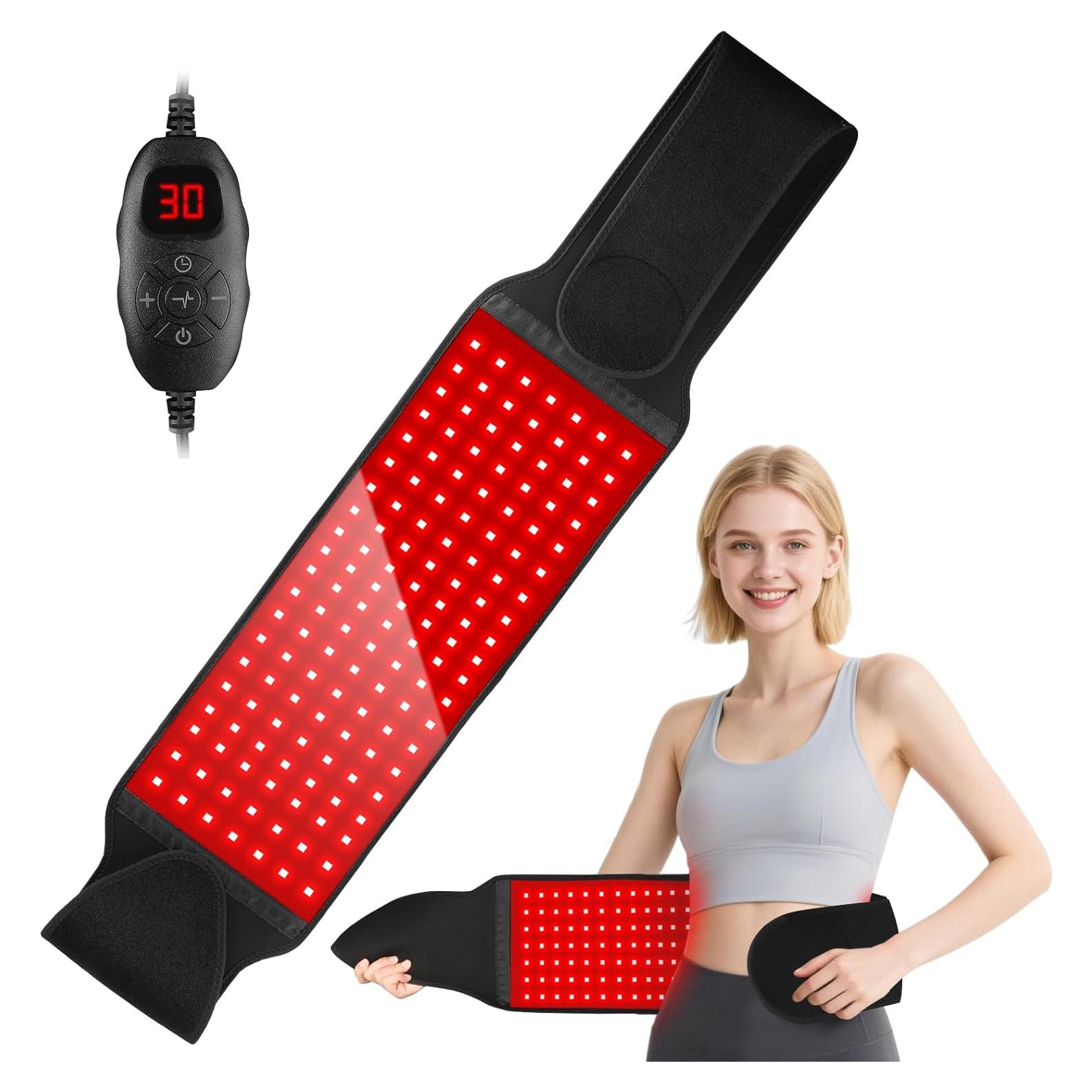 Cinturón de Terapia de Luz Roja LITDUCK 140 LEDs 660nm 850nm