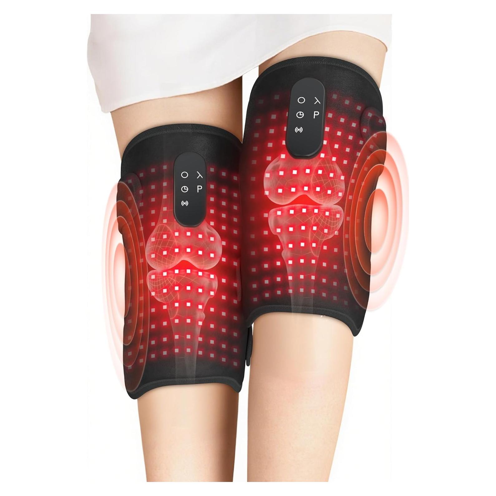 Férula de Rodilla con Luz Roja y Masaje Vibratorio Xilian