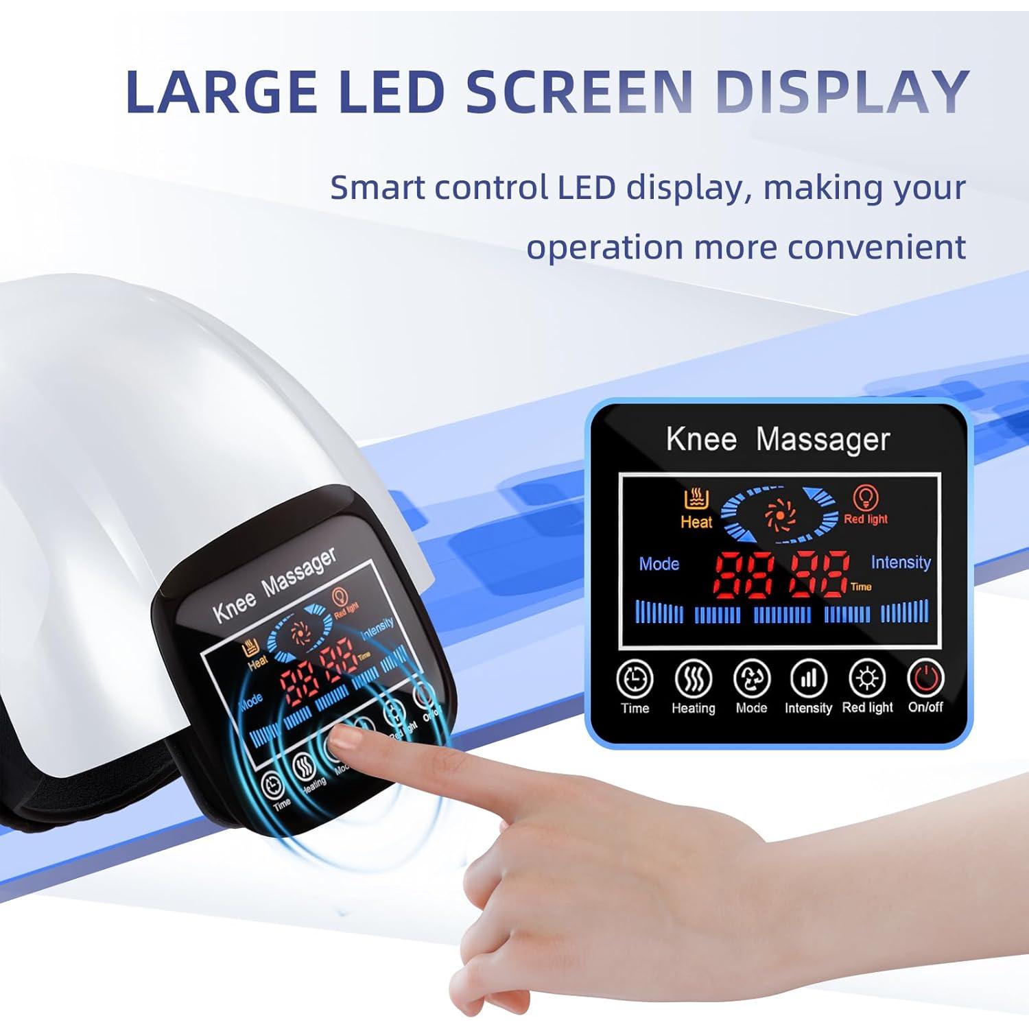 Masajeador de Rodilla SUPBAND HY 5 en 1 Calor y Vibración