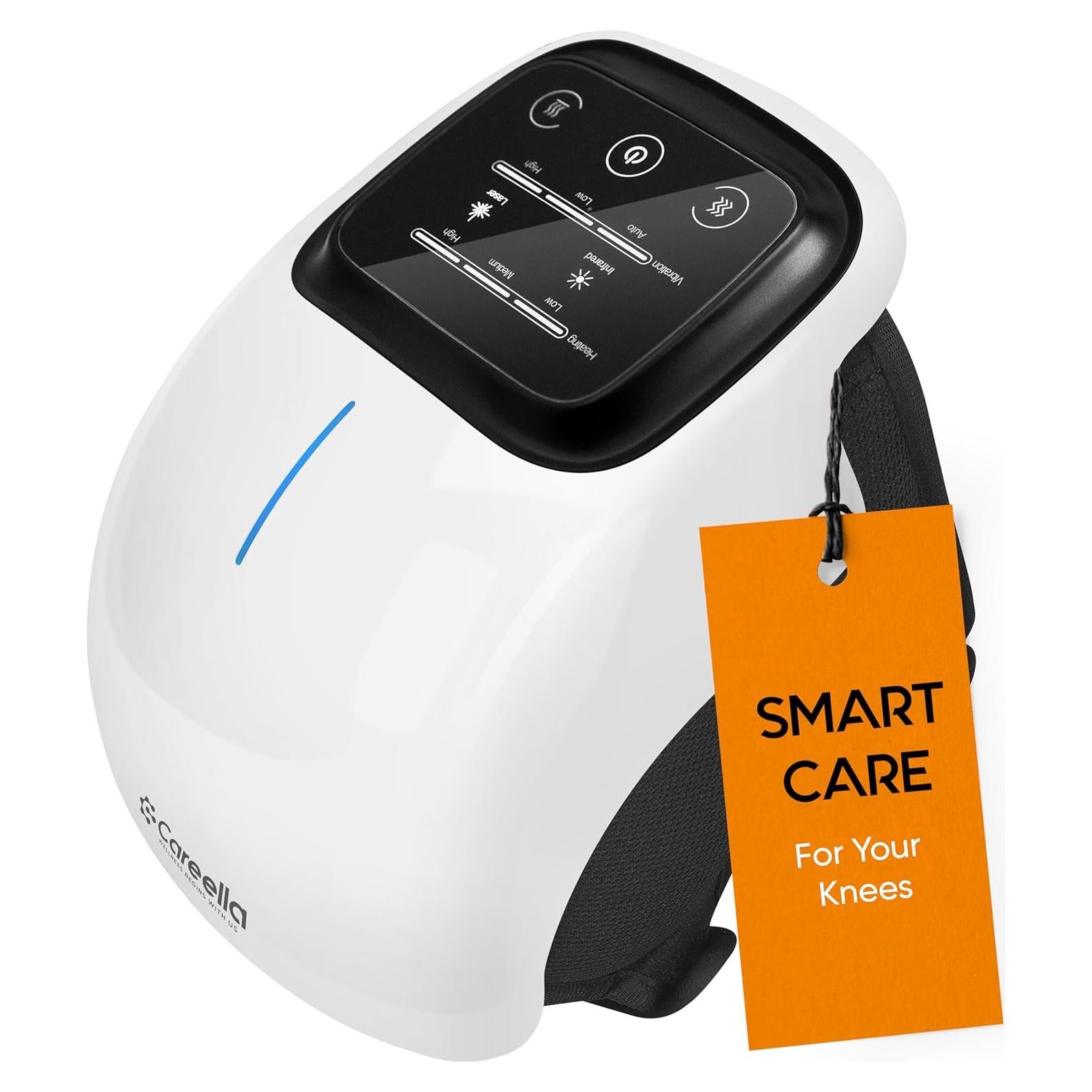 Masajeador de Rodilla Inalámbrico Careella MZ-KN01 - Calor y Vibración Ajustables
