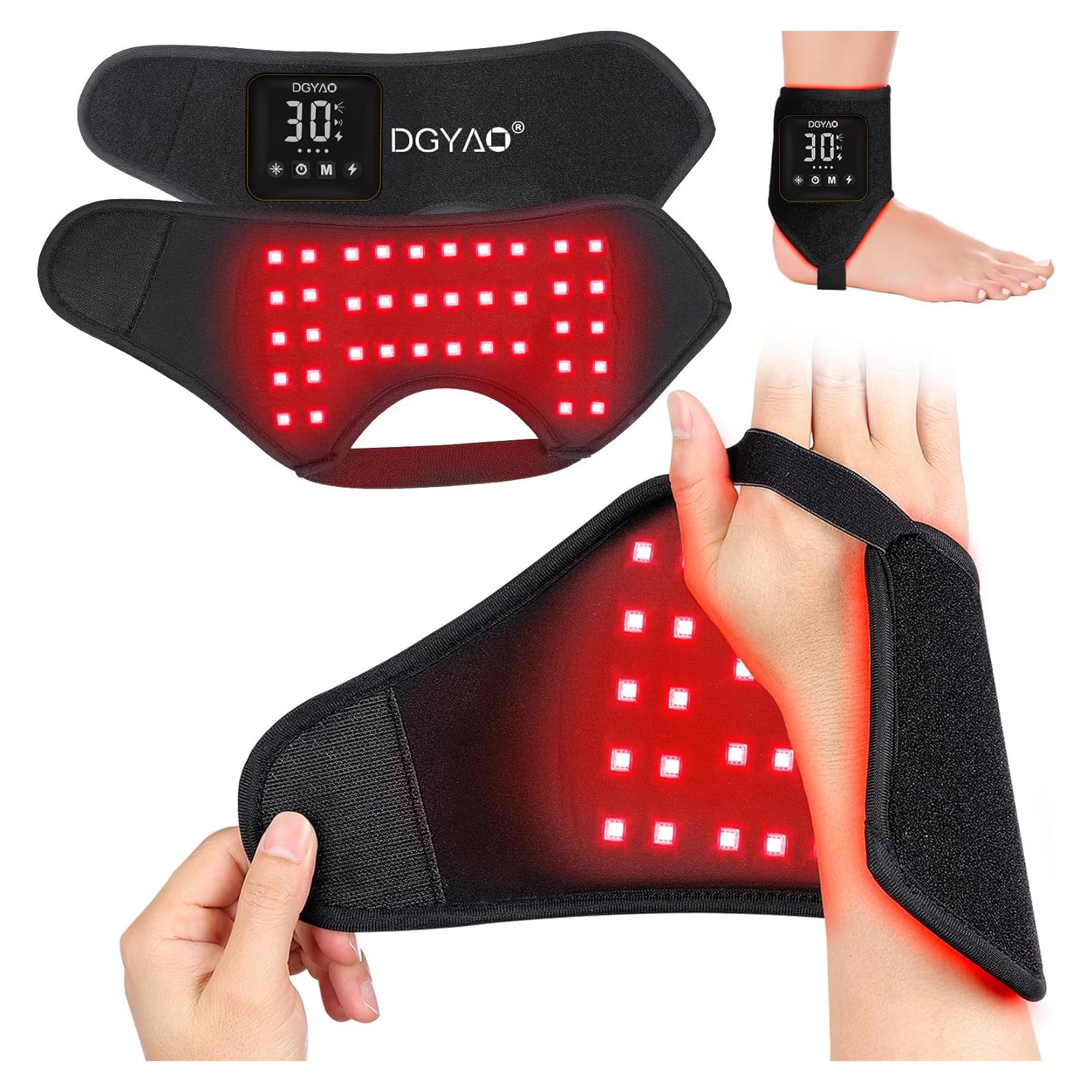 Terapia de Luz Roja Infrarroja HAIYUE para Manos y Tobillos