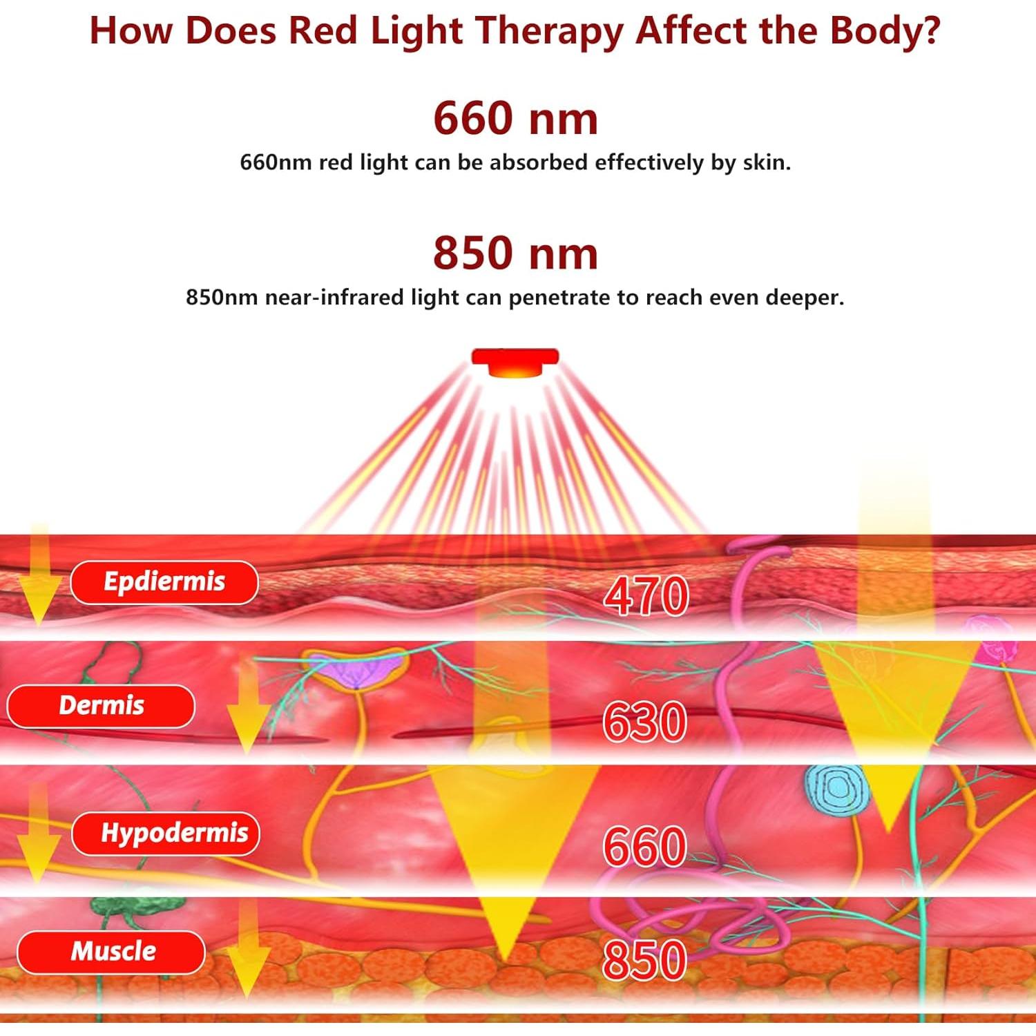 Terapia de Luz Roja Infrarroja HAIYUE para Manos y Tobillos