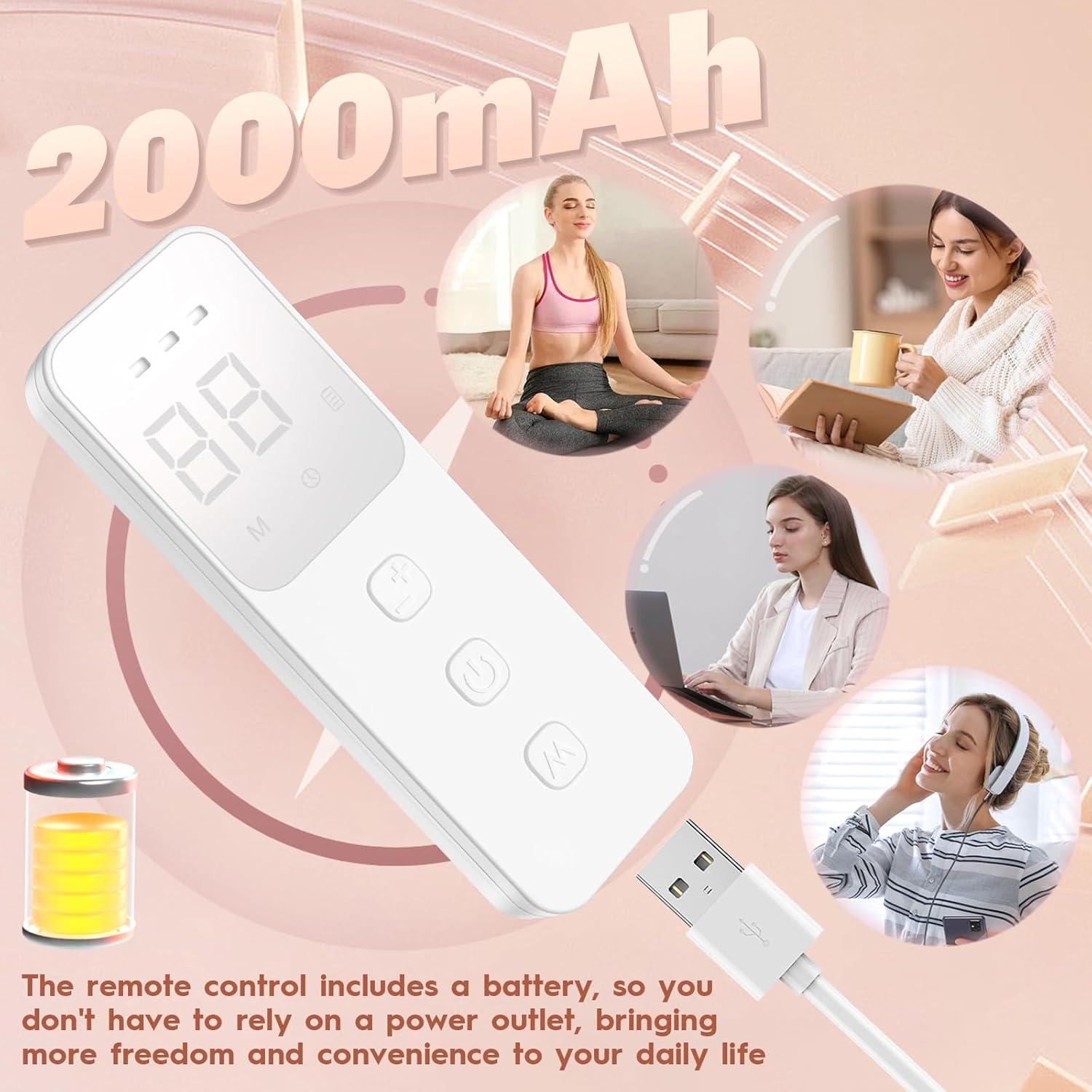 Máscara de Luz Roja LED Soeumoir con Control Remoto y 7 Modos