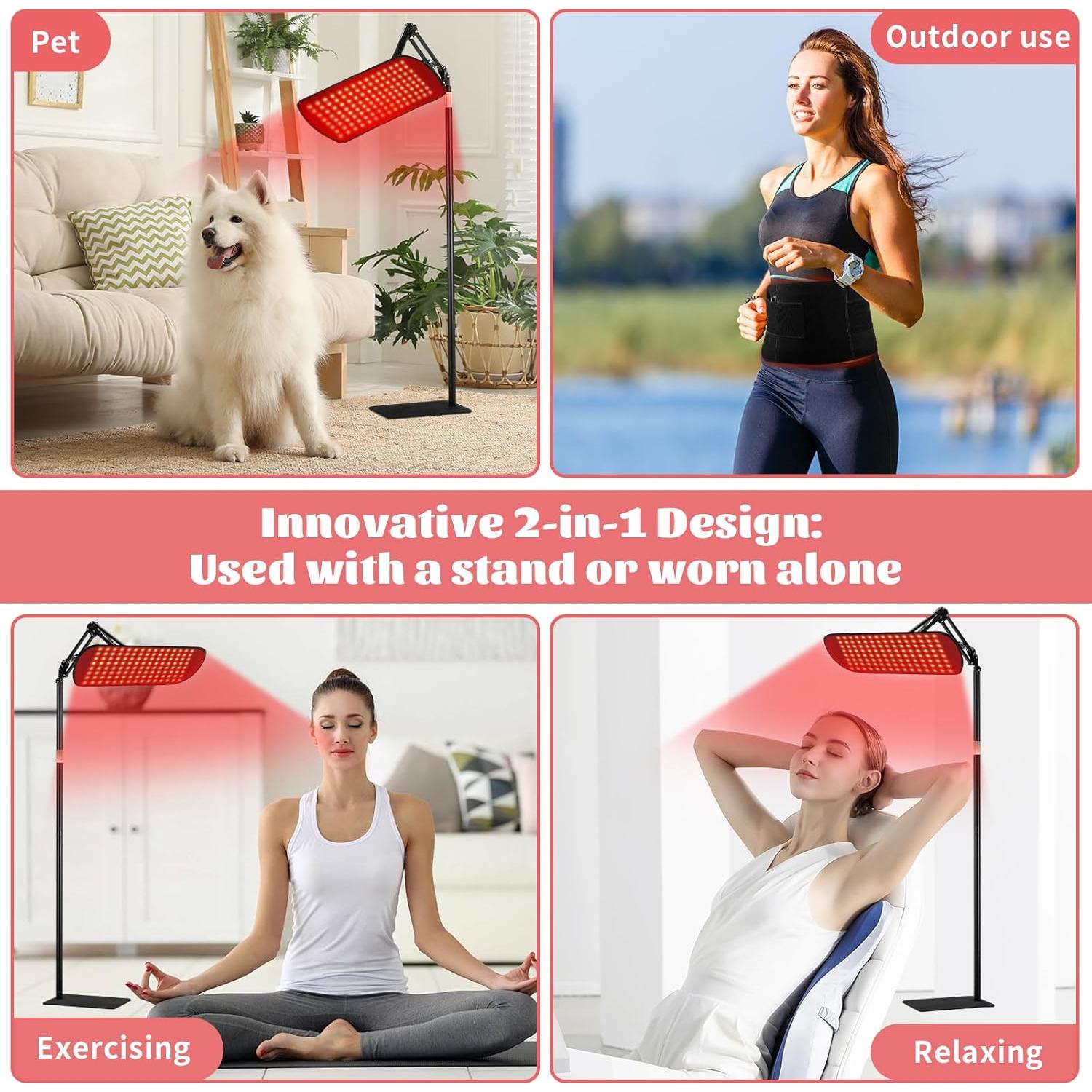 Terapia de Luz Roja Multifuncional LITDUCK 135 LED 660nm 850nm