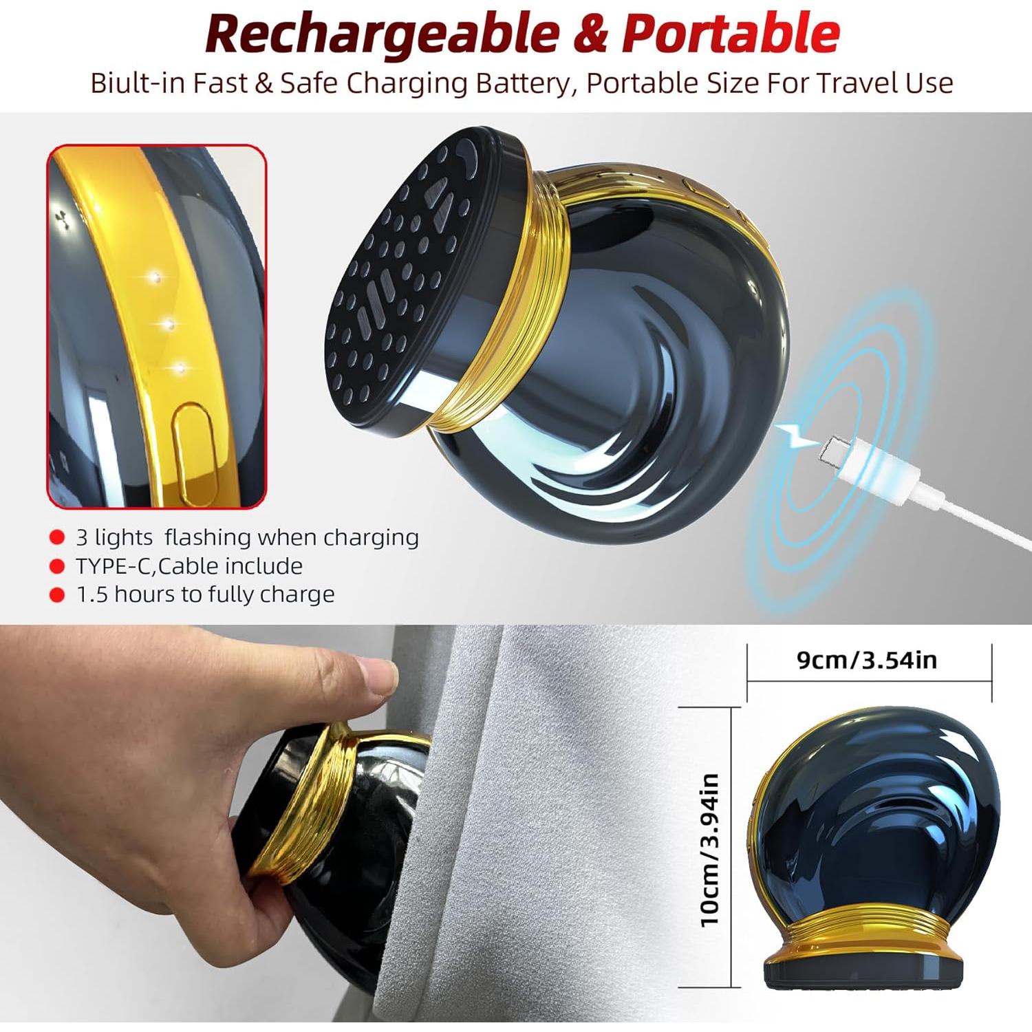Dispositivo Facial de Microcorriente Pawfan - Terapia de Luz Roja