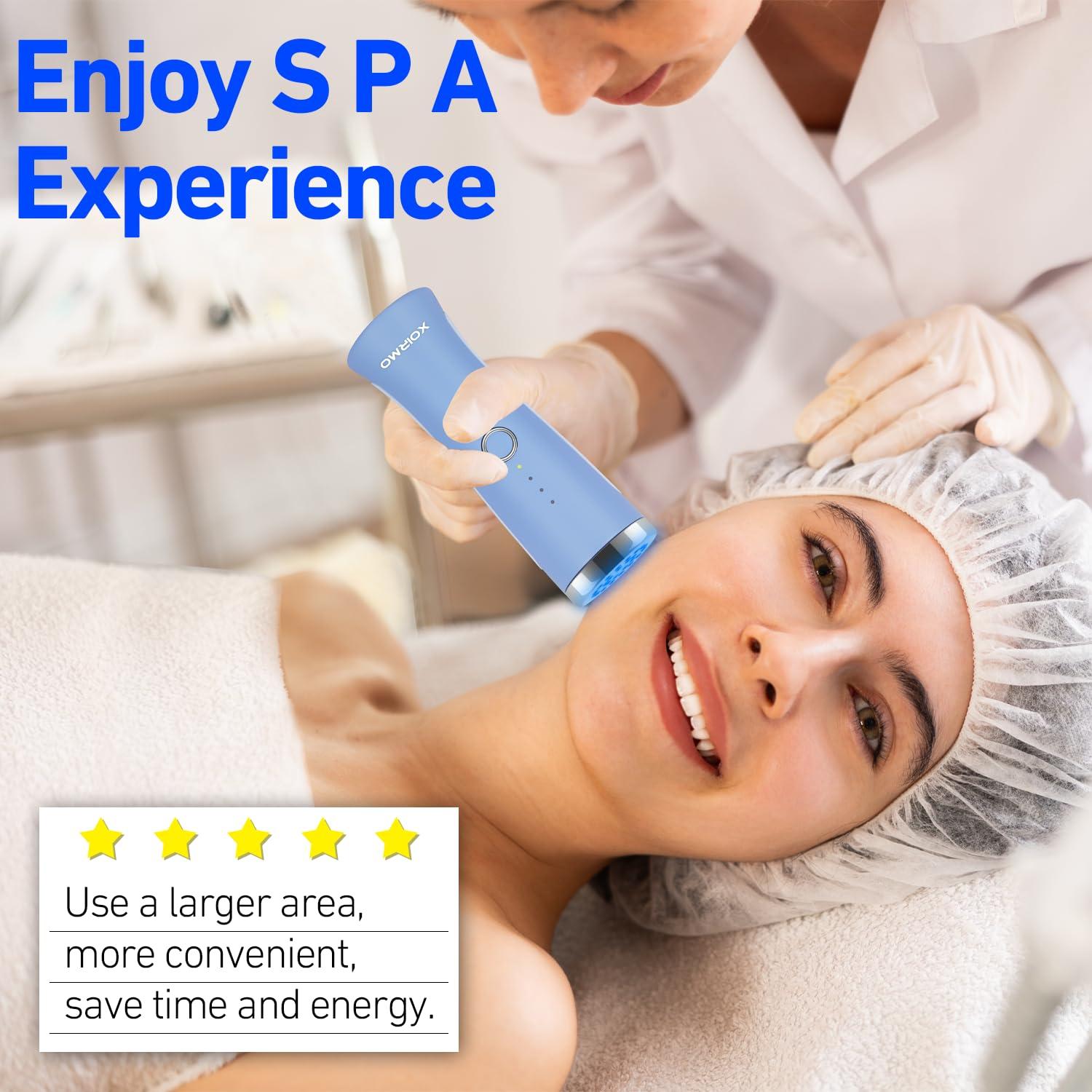 Varita Terapia Luz Azul LED XOIRMO para Acné - Compacta y Efectiva