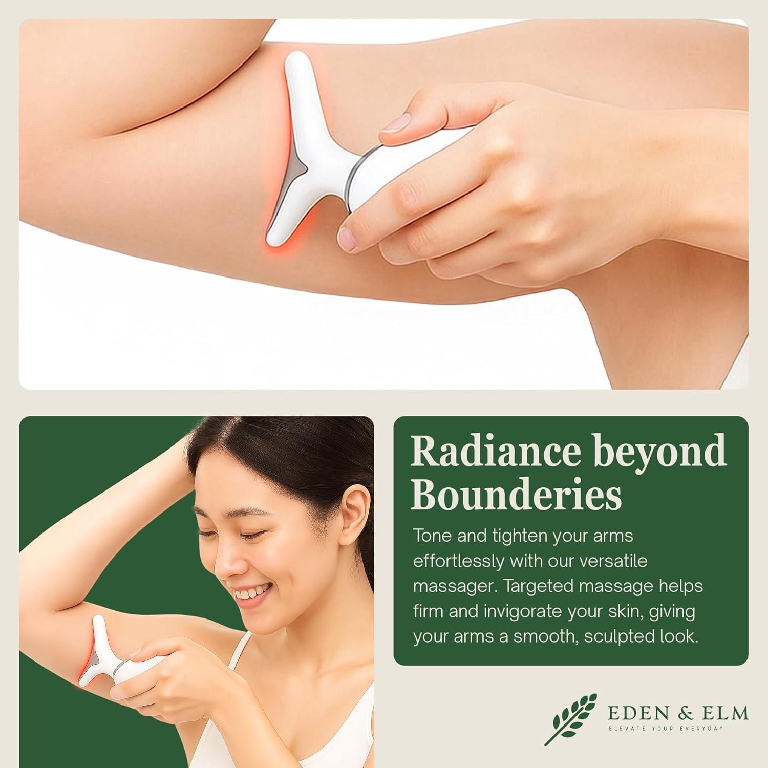 Masajeador de Luz Roja Eden & Elm 7 Modos para Piel Juvenil