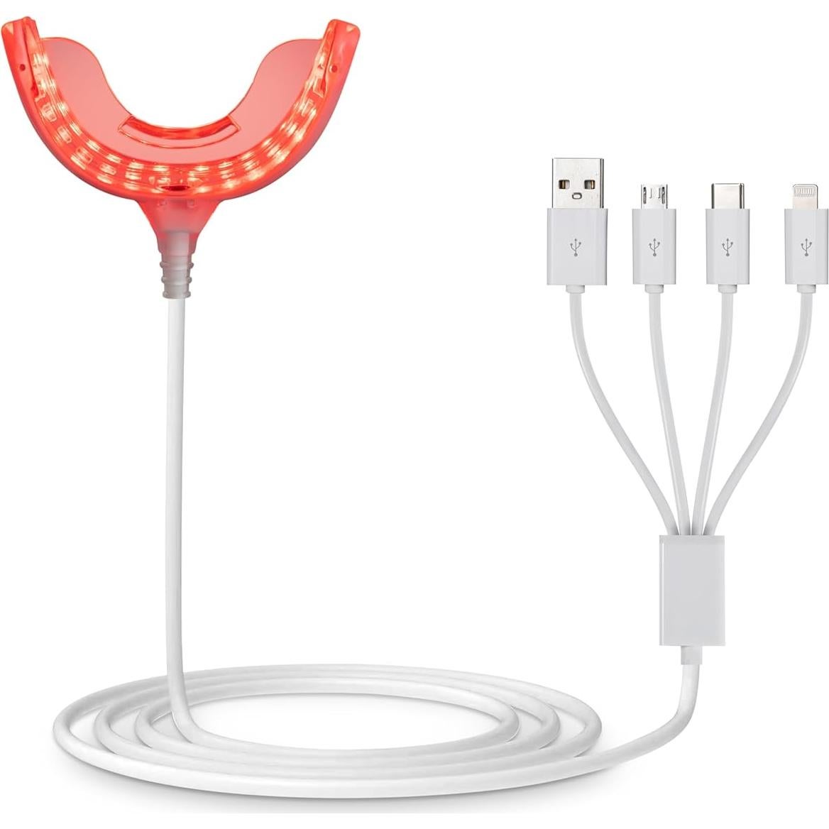 Terapia de Luz Roja Furein Smile para Encías - 32 LED, Alivio Dolor Dental
