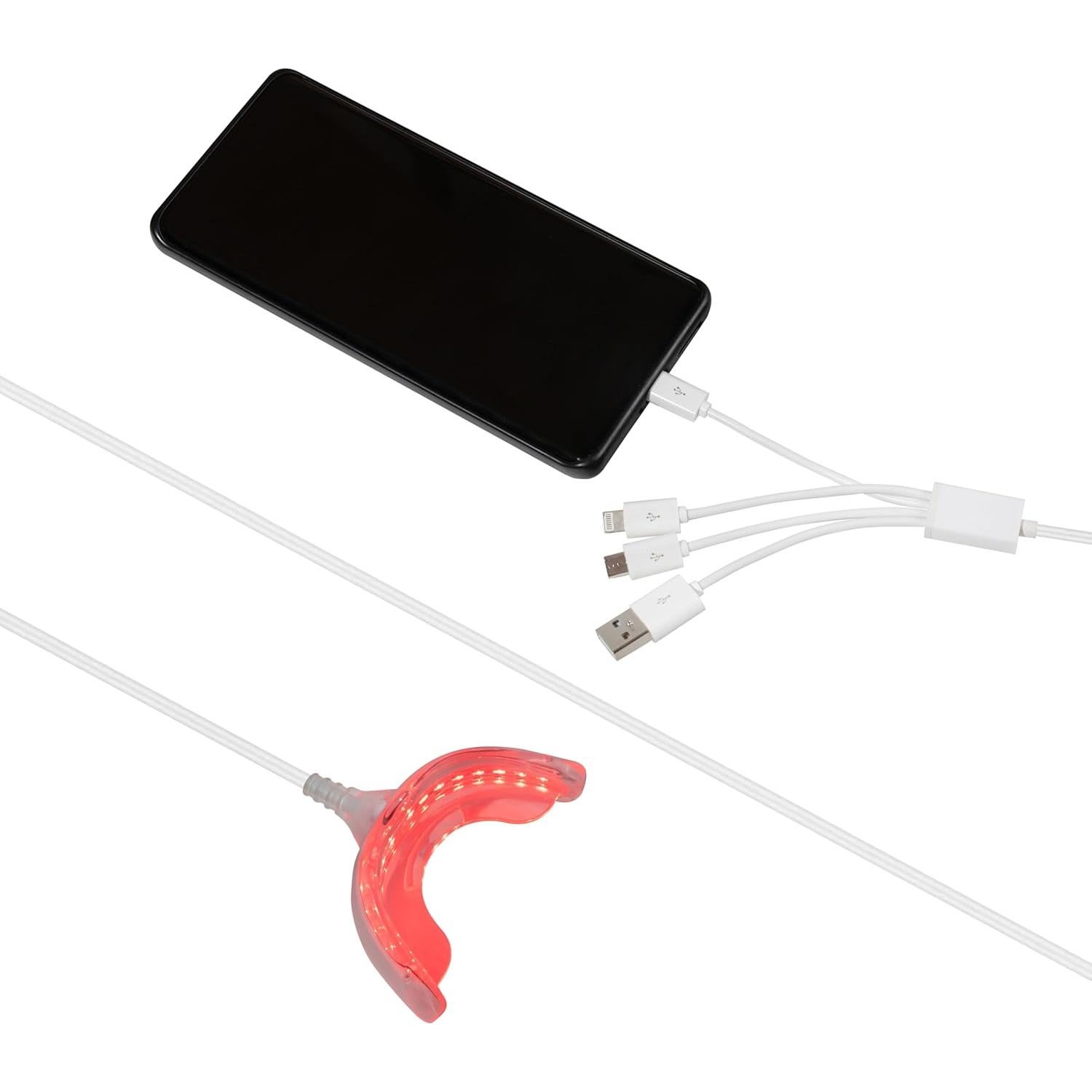 Terapia de Luz Roja Furein Smile para Encías - 32 LED, Alivio Dolor Dental