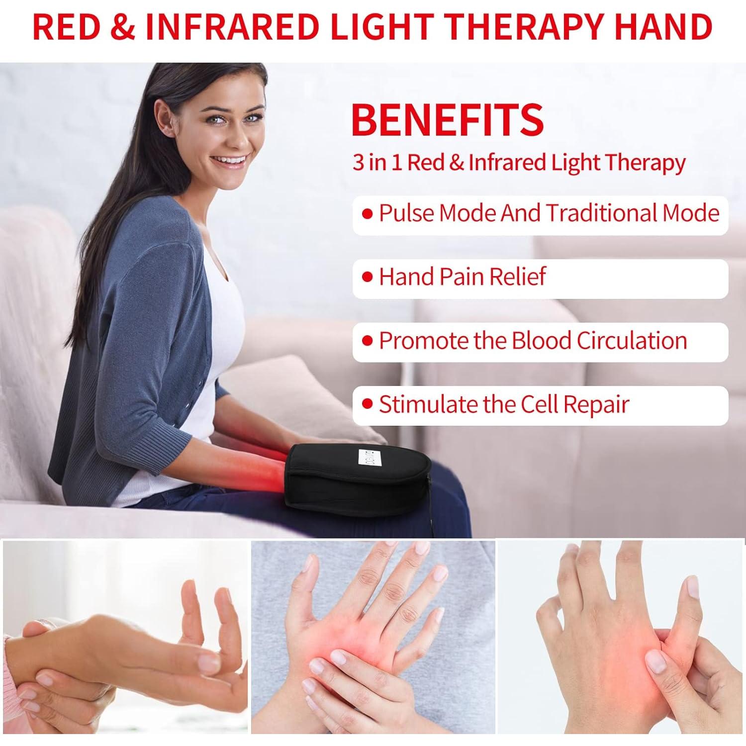 Dispositivo de Terapia de Luz Roja HAIYUE 880nm Alivio Dolor