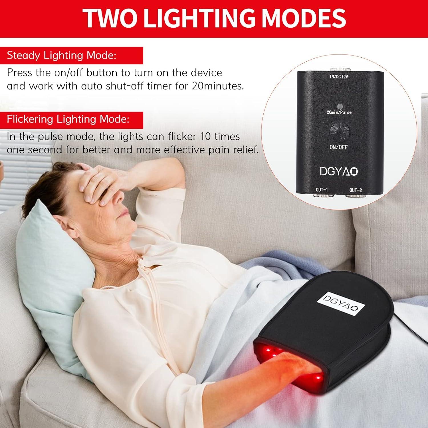 Dispositivo de Terapia de Luz Roja HAIYUE 880nm Alivio Dolor