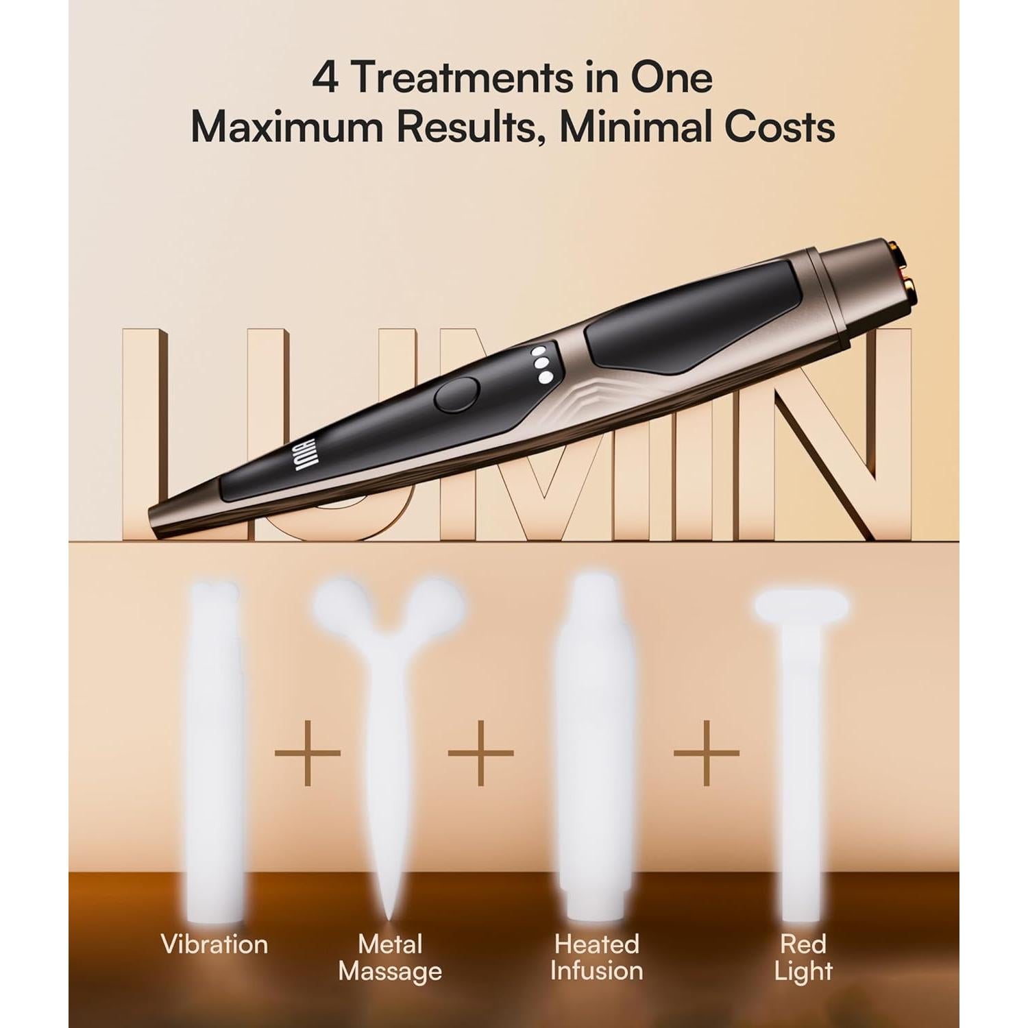 Dispositivo de Belleza INIA LUMIN Terapia Luz Roja 4 en 1