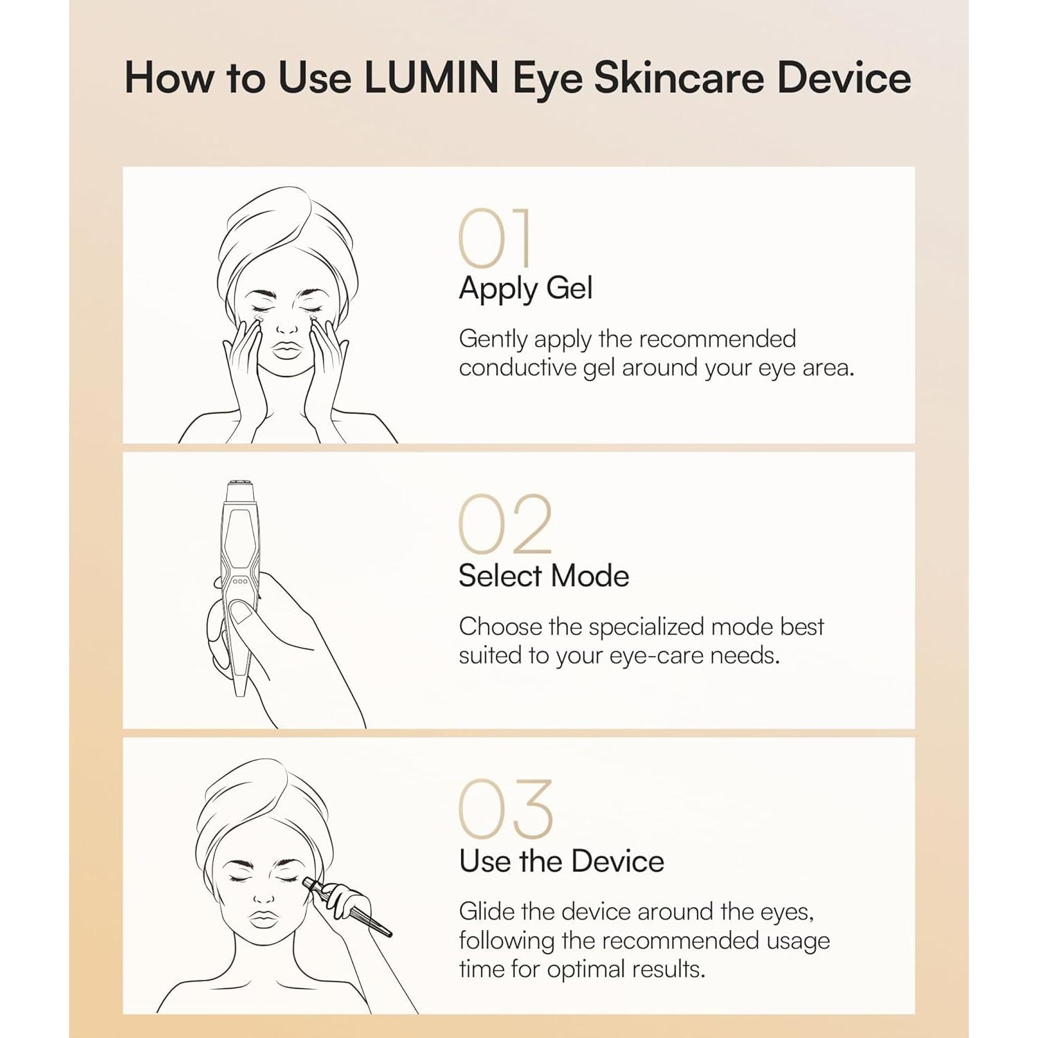 Dispositivo de Belleza INIA LUMIN Terapia Luz Roja 4 en 1